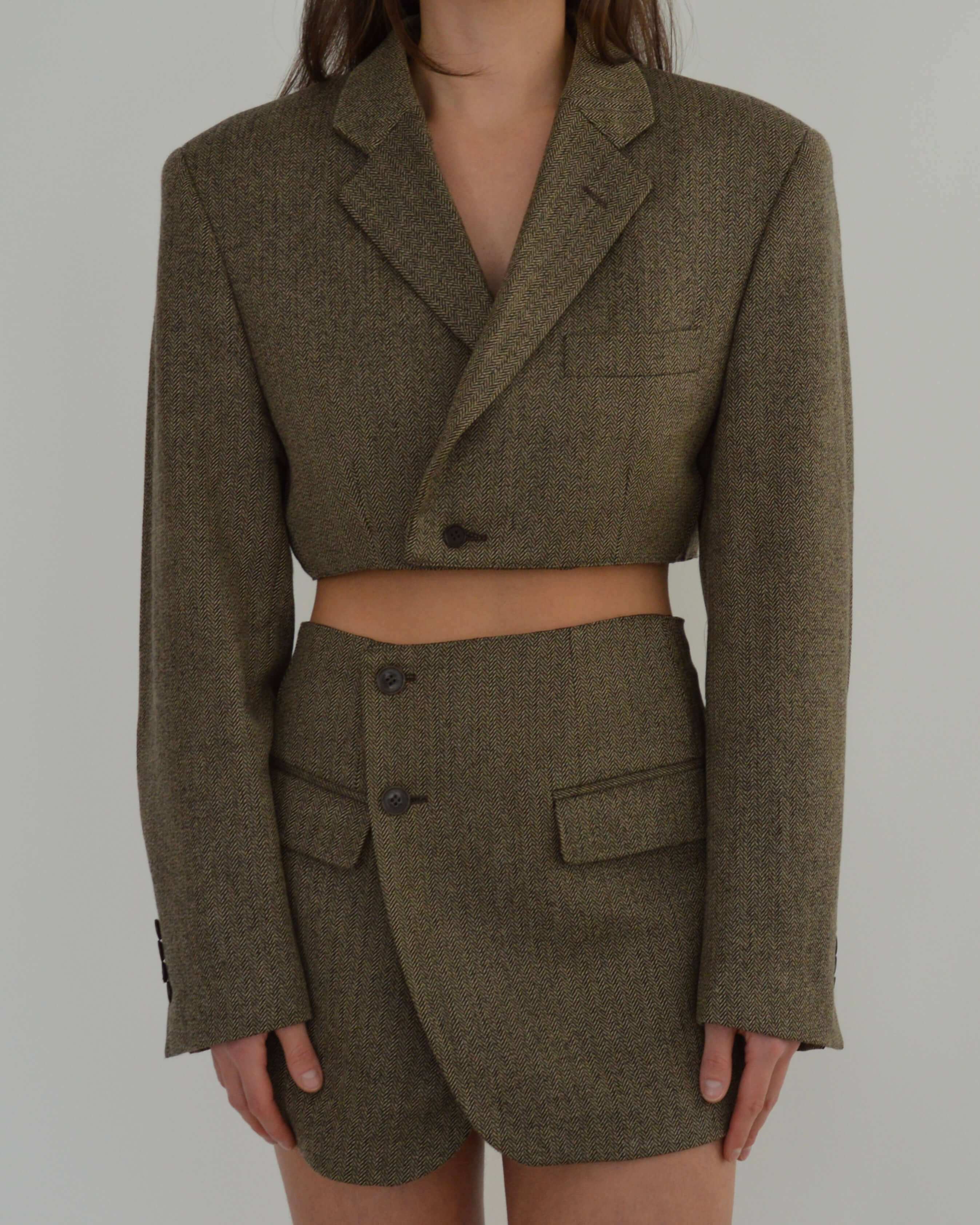 Blaset - Tweed marron clair (S/M)