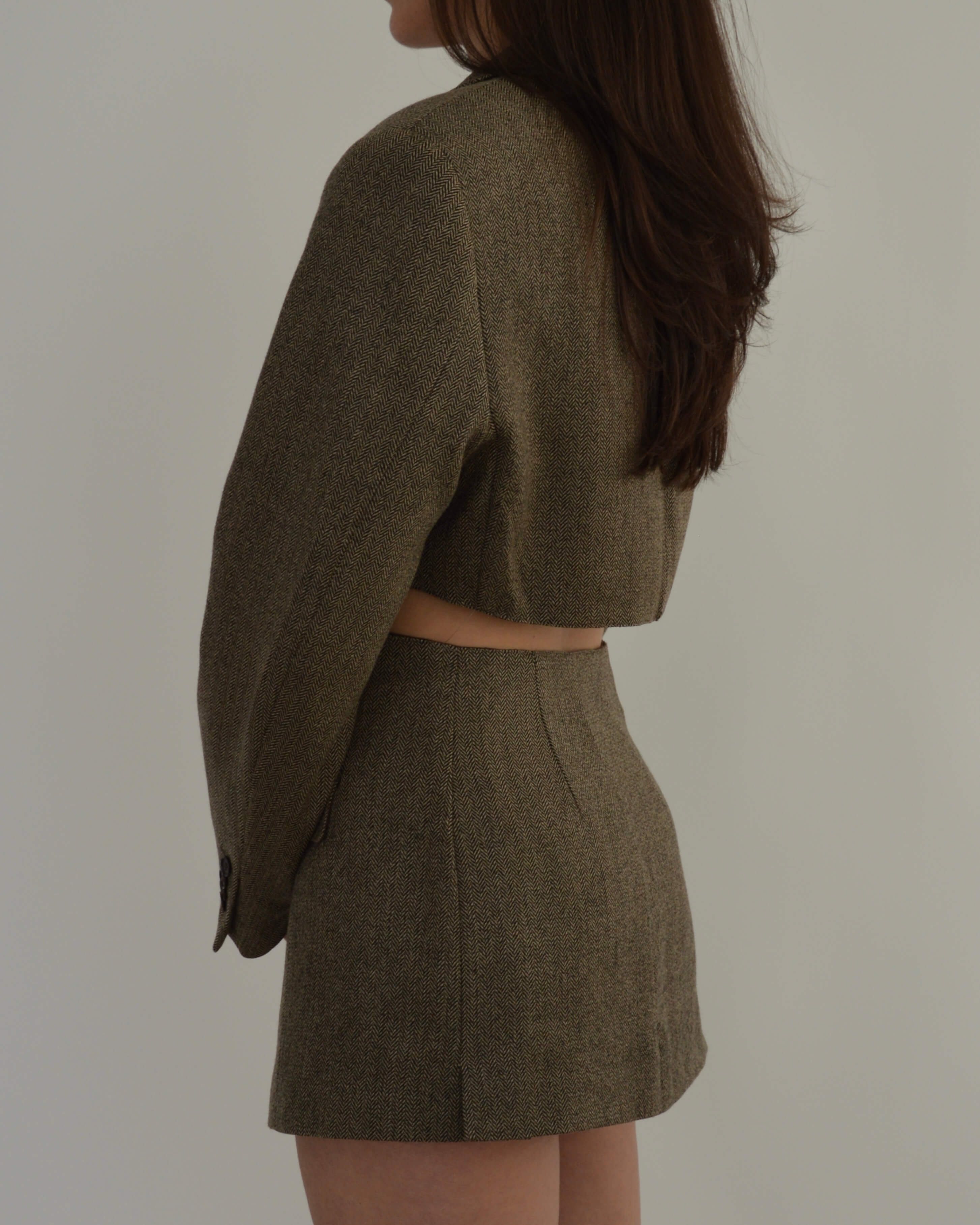 Blaset - Tweed marron clair (S/M)