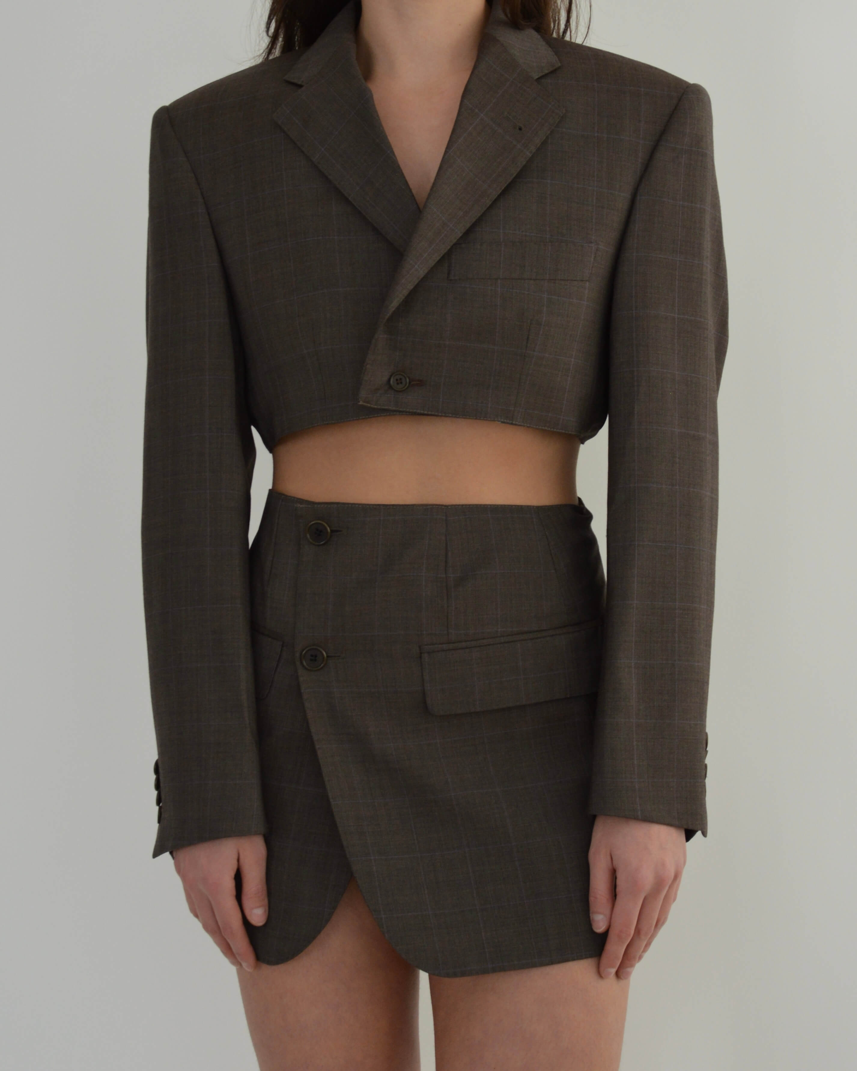 Blaset - Marrón oscuro de negocios (XS/S)