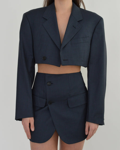 Blaset & Trousers - Navy (XS/S)