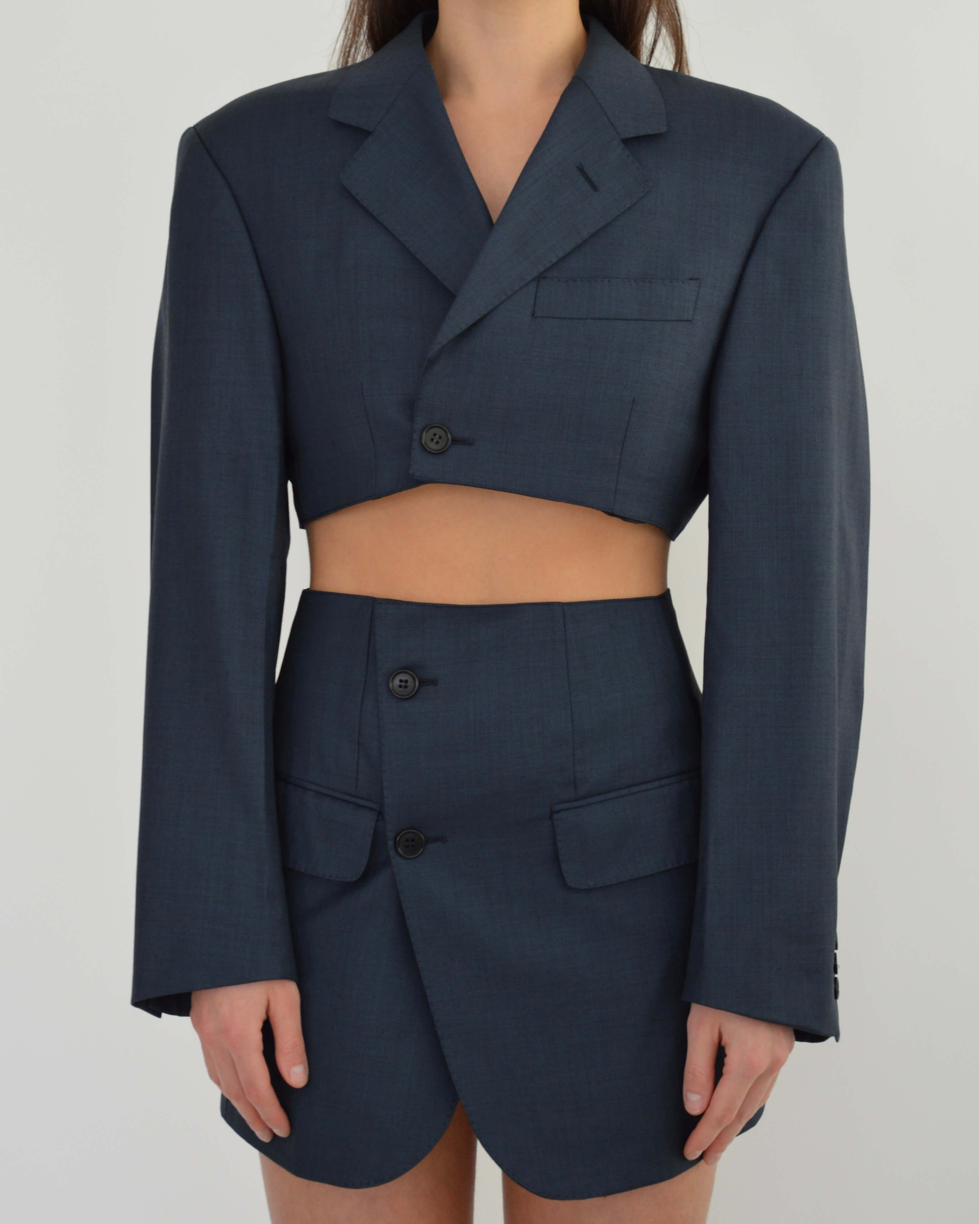 Blaset & Trousers - Navy (XS/S)