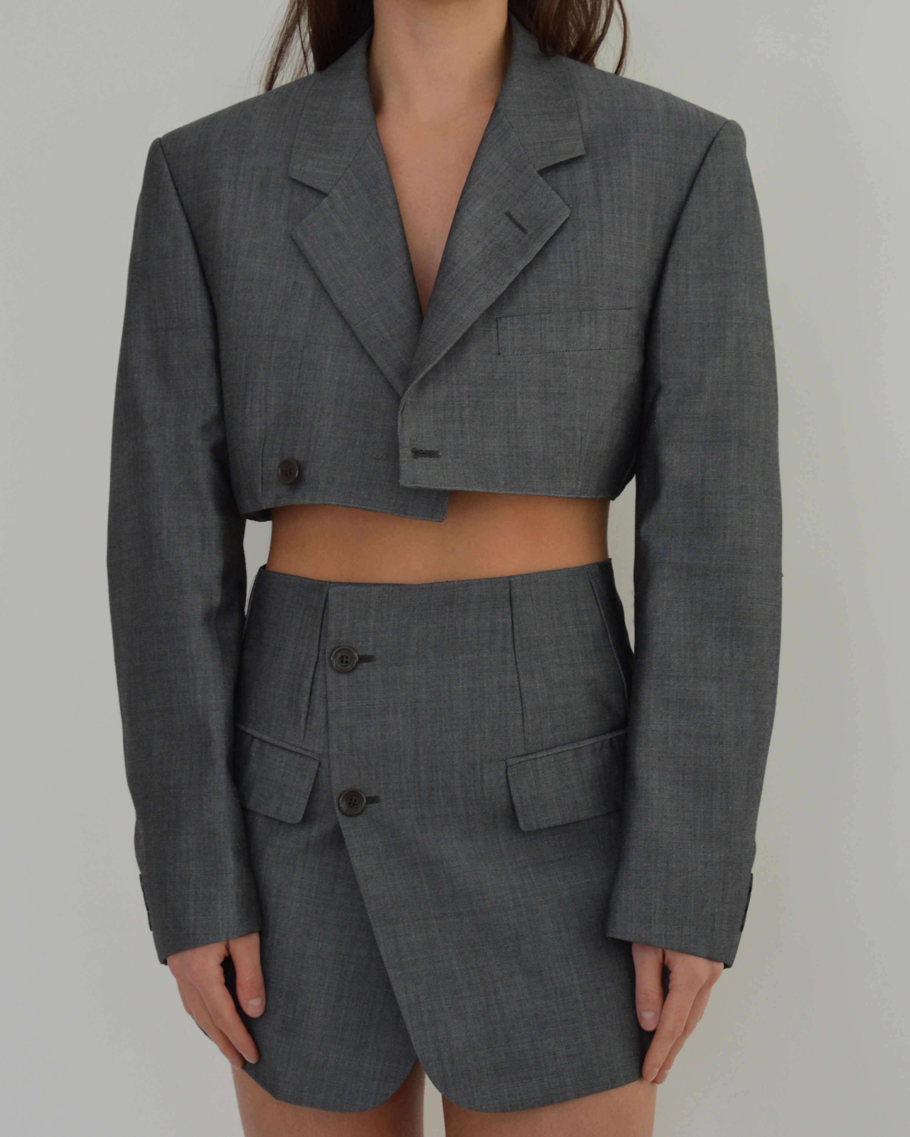 Blaset & Trousers - Gray (XS/M)