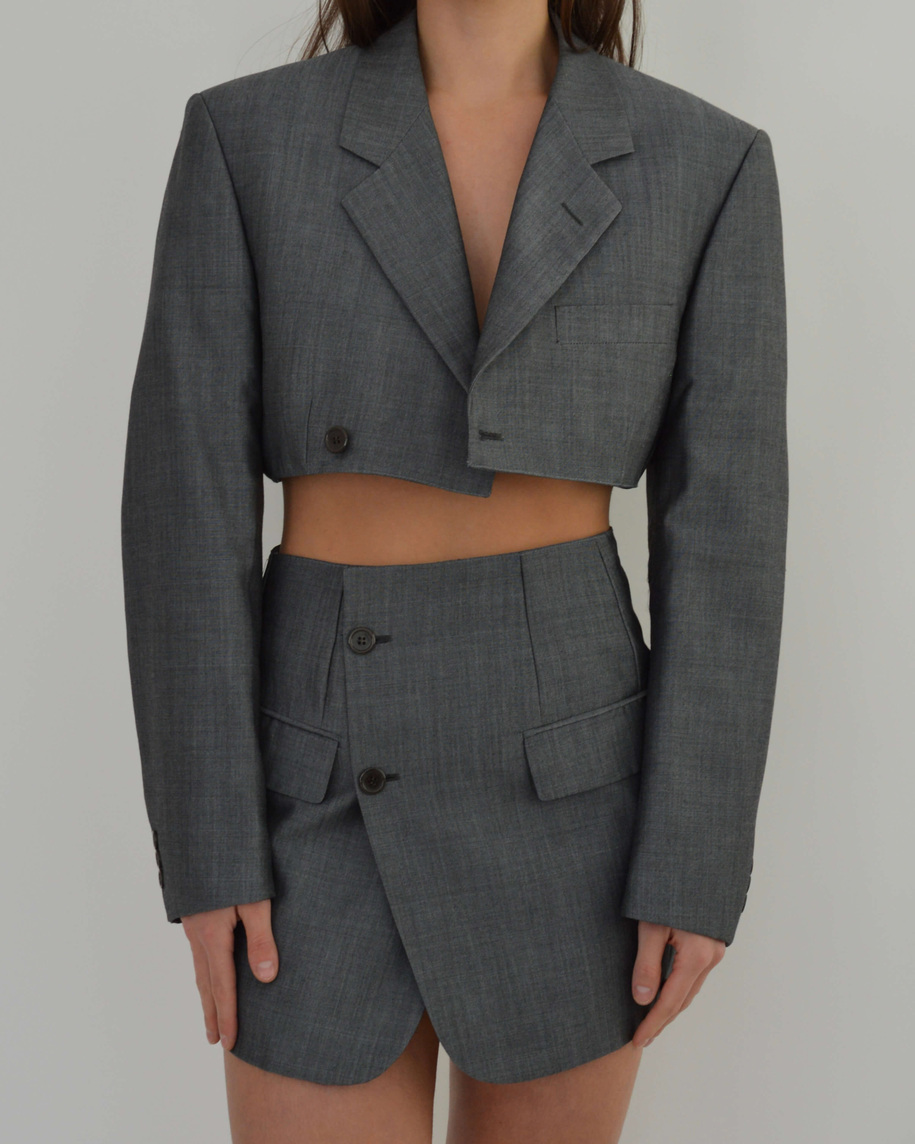 Blaset & Trousers - Gray (XS/M)