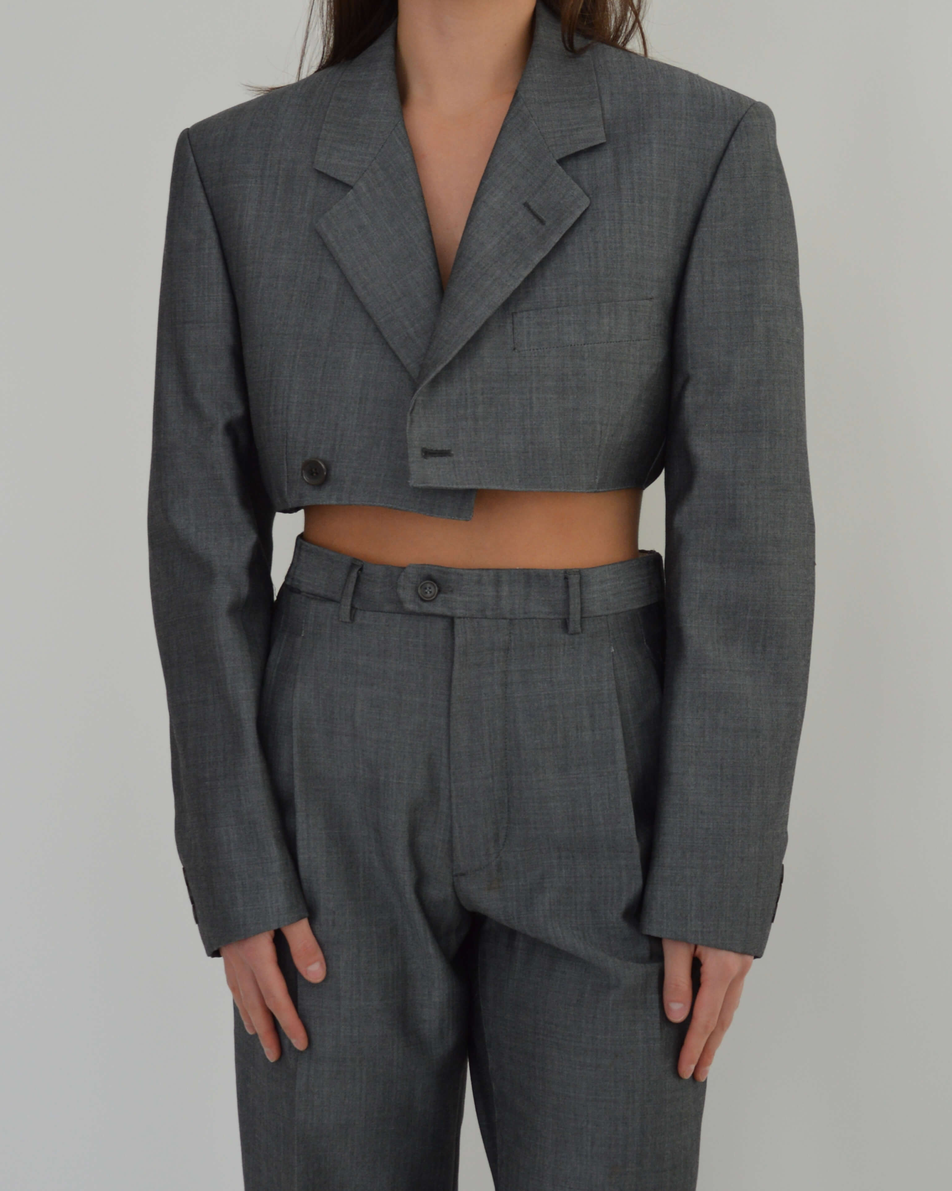 Ensemble veste et pantalon - Gris (XS/M)