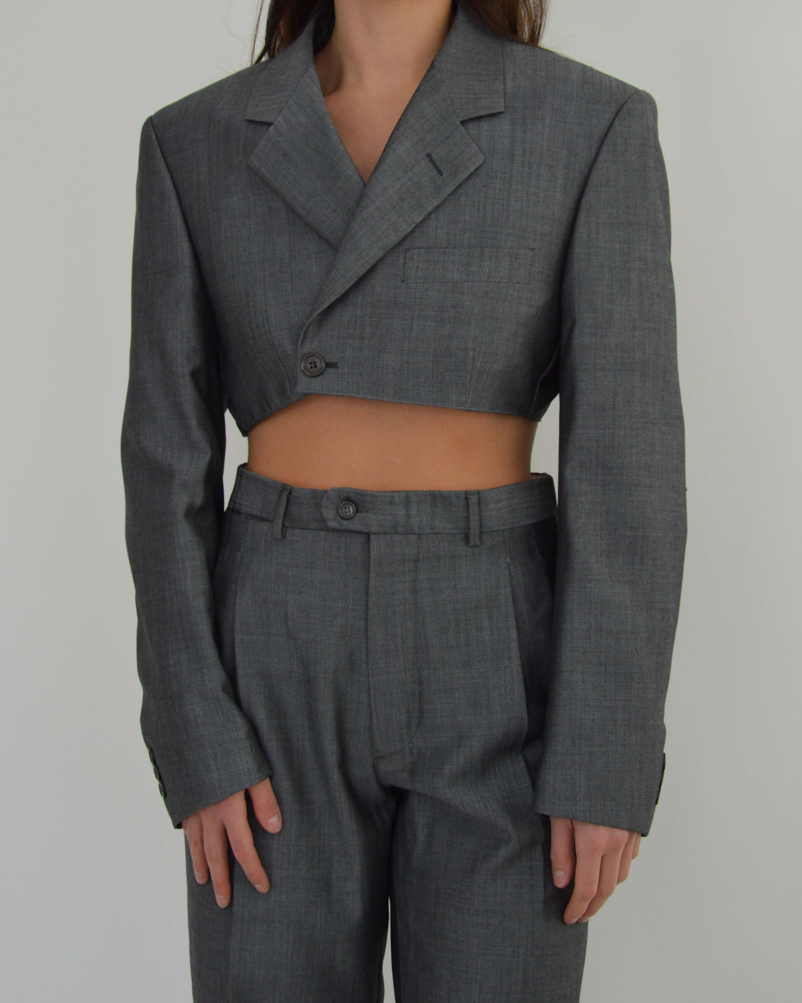 Ensemble veste et pantalon - Gris (XS/M)