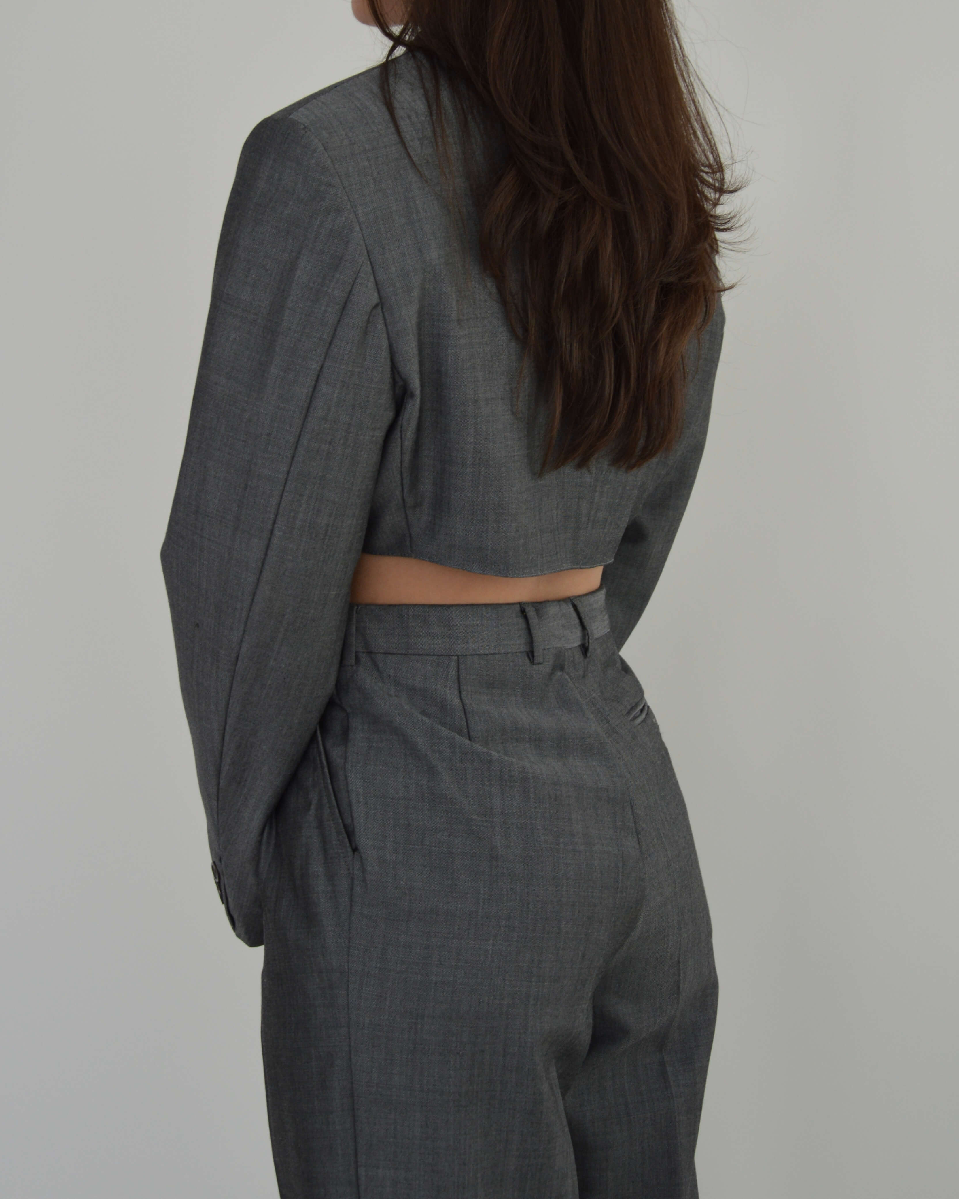 Ensemble veste et pantalon - Gris (XS/M)