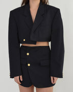 Blaset - Navy Golden Buttons (S/M)