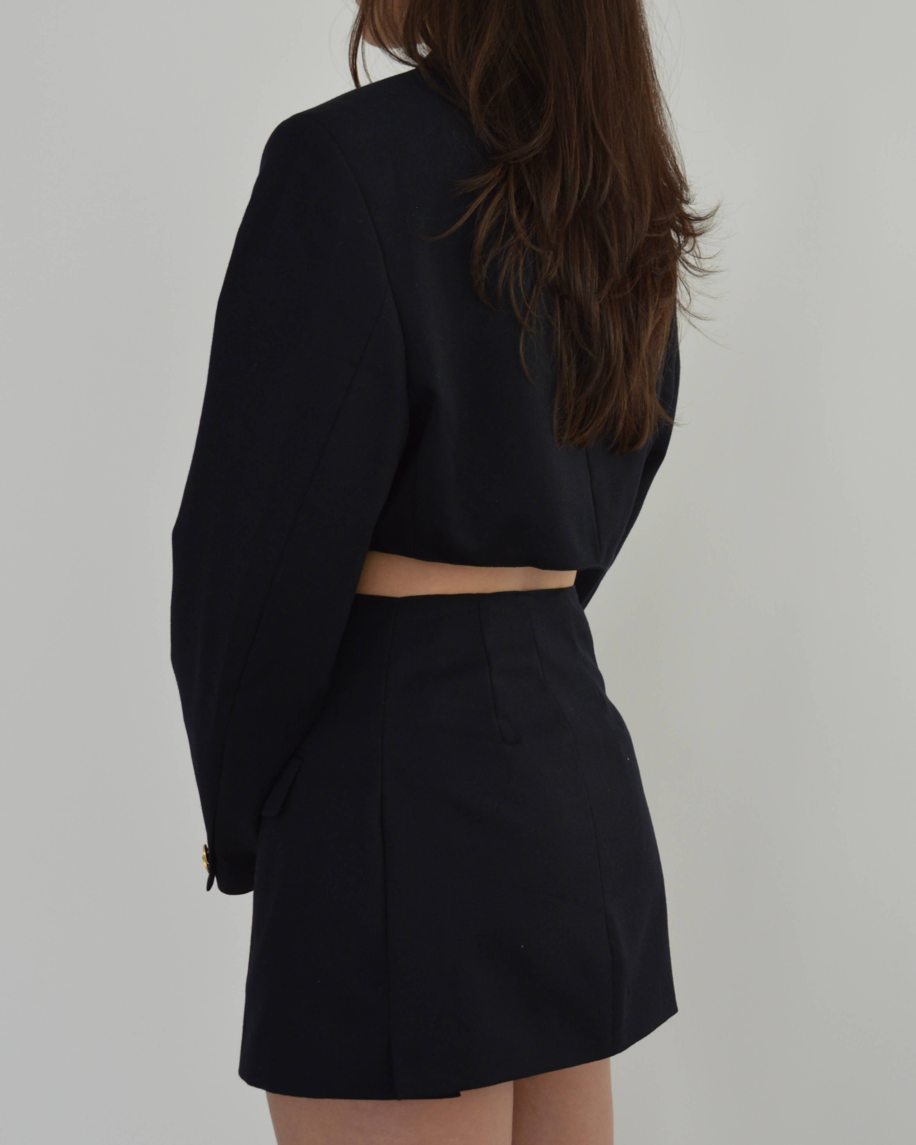 Blaset - Boutons dorés marine (S/M)