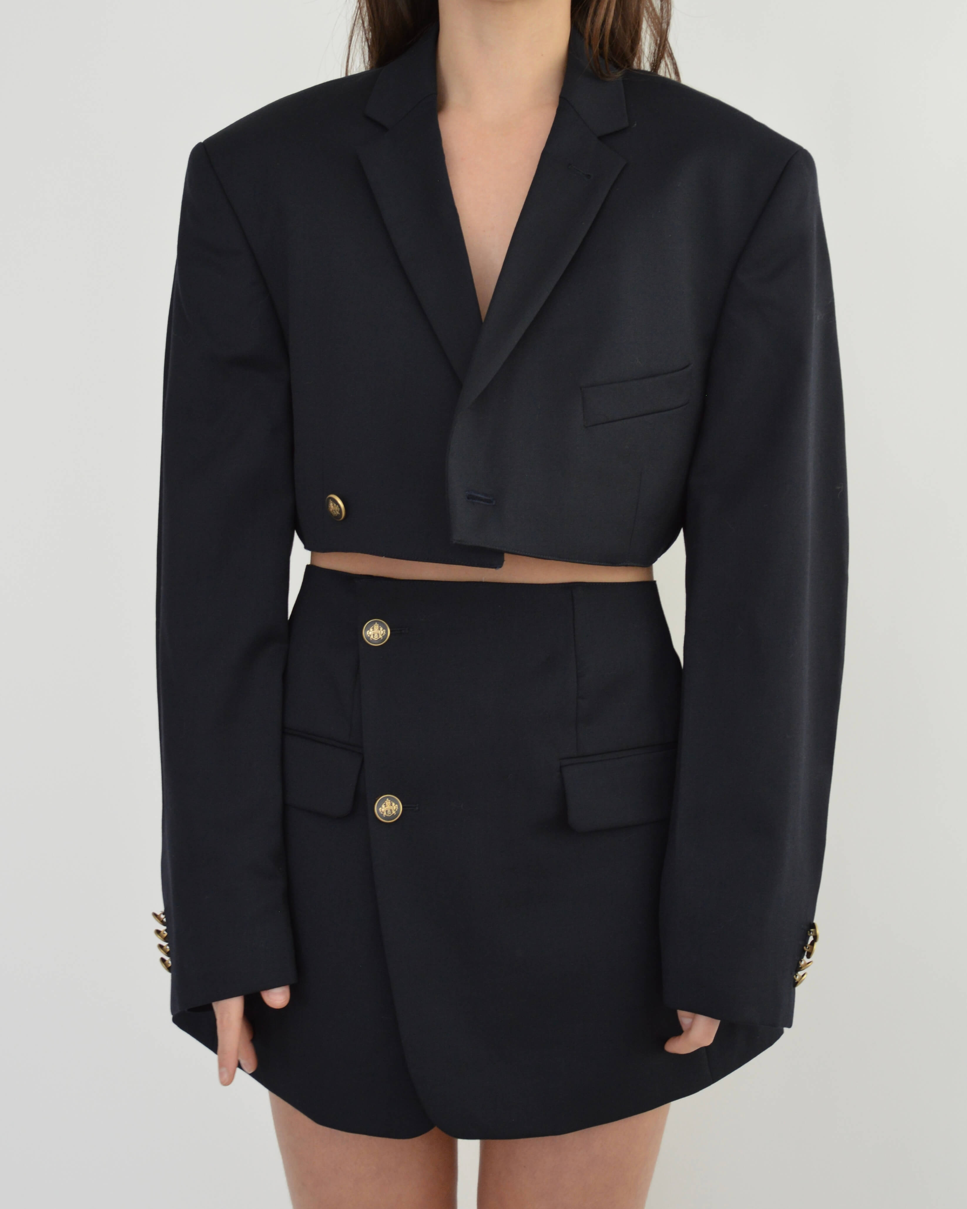 Blaset - Boutons noirs et dorés (M/L)