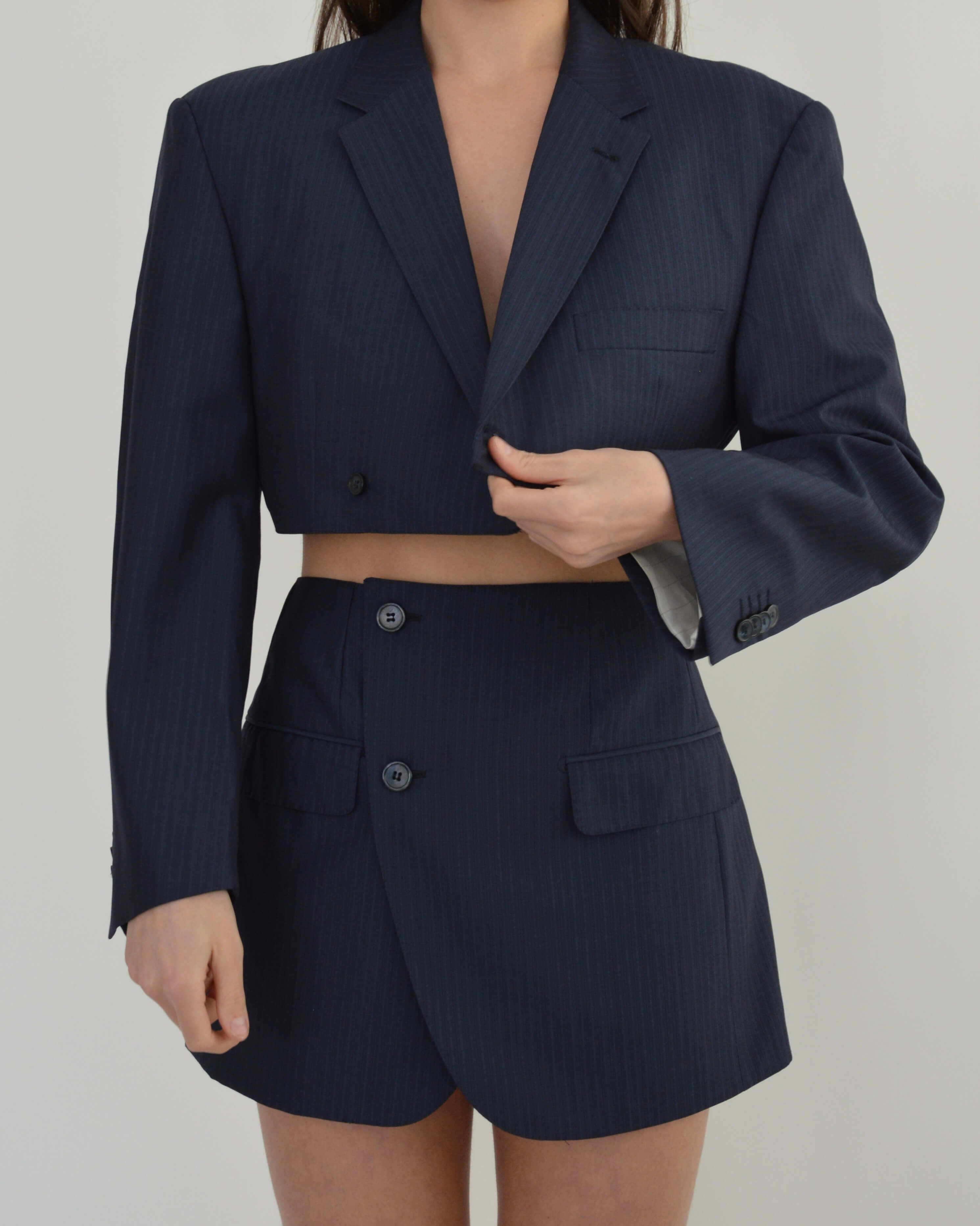 Blaset - Azul marino de negocios (XS/S)