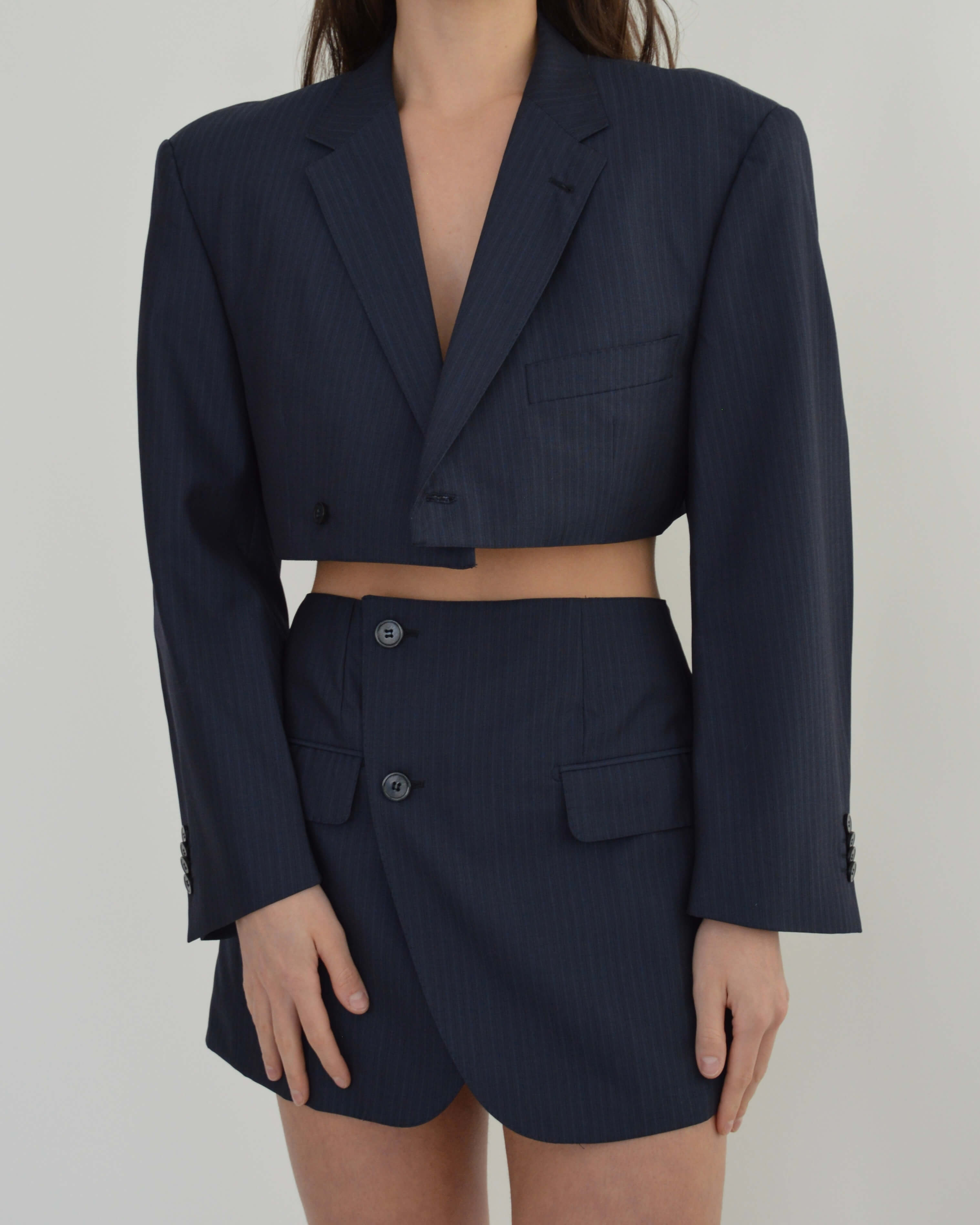 Blaset - Azul marino de negocios (XS/S)