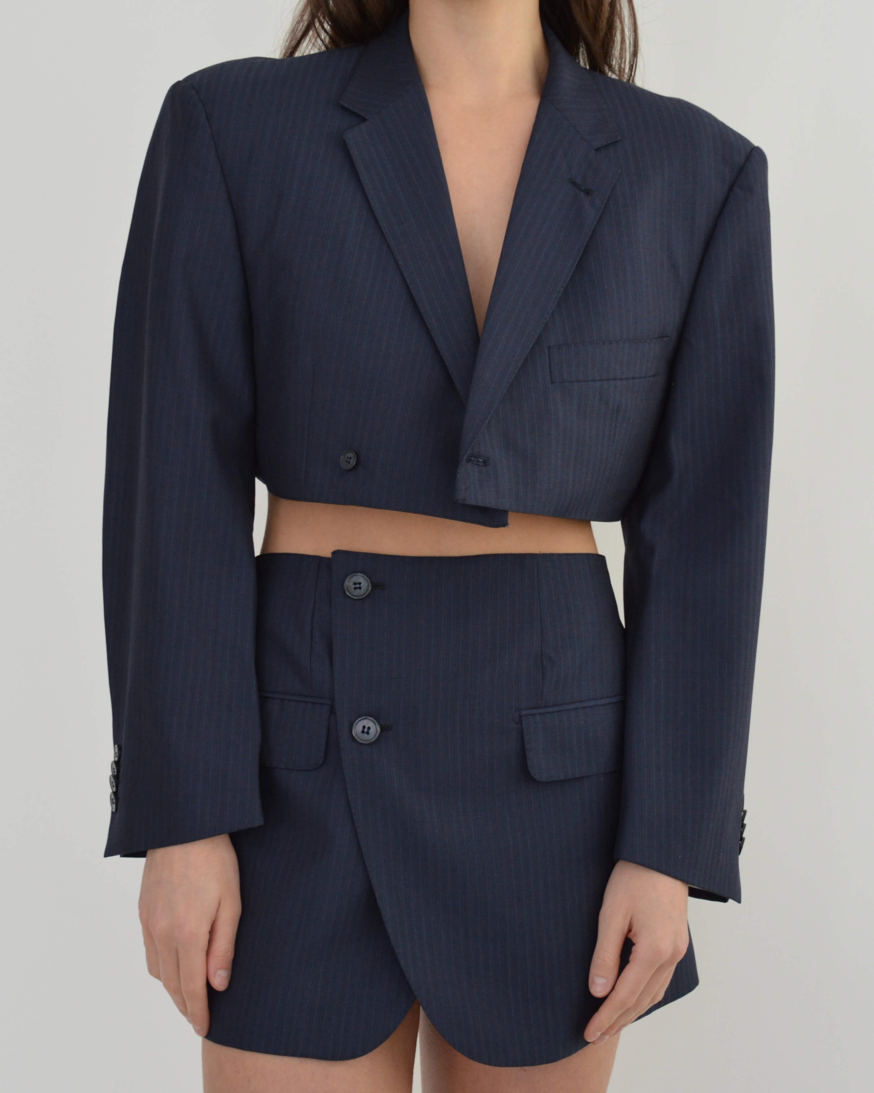 Blaset - Azul marino de negocios (XS/S)