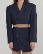 Blaset - Azul marino de negocios (XS/S)