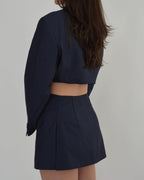 Blaset - Azul marino de negocios (XS/S)