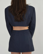 Blaset - Azul marino de negocios (XS/S)