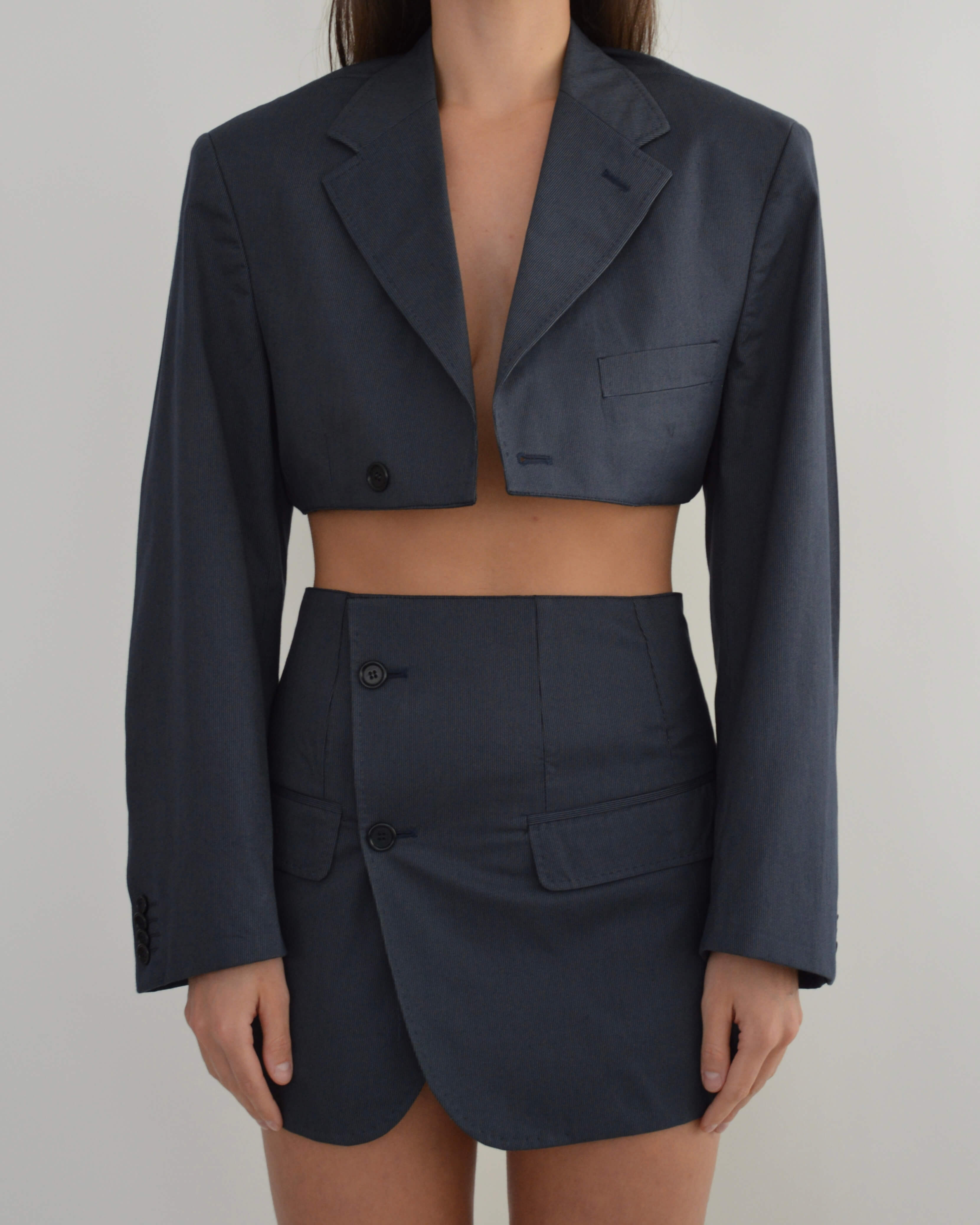 Blaset - Doublure fine marine (XXS/XS)