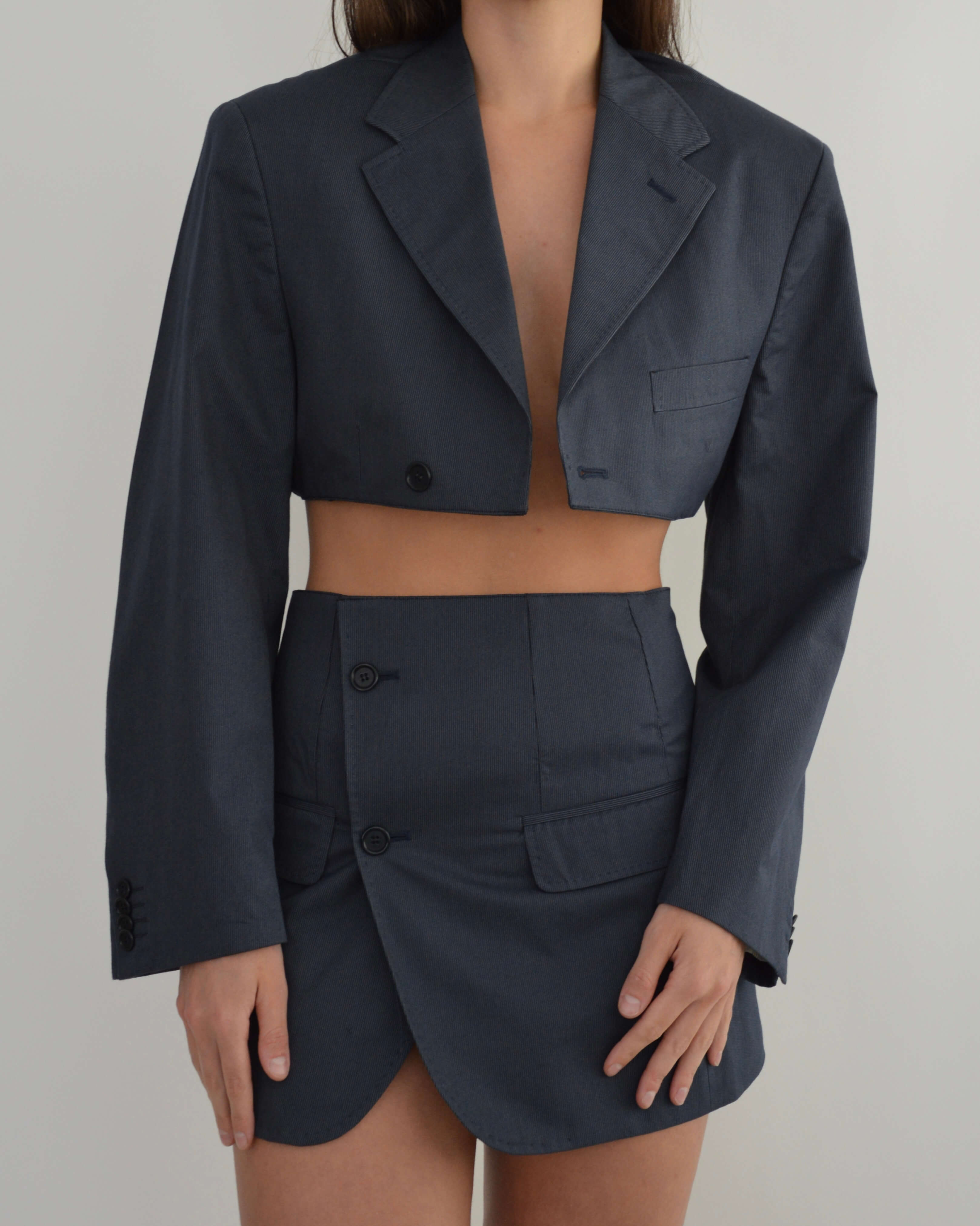 Blaset - Doublure fine marine (XXS/XS)