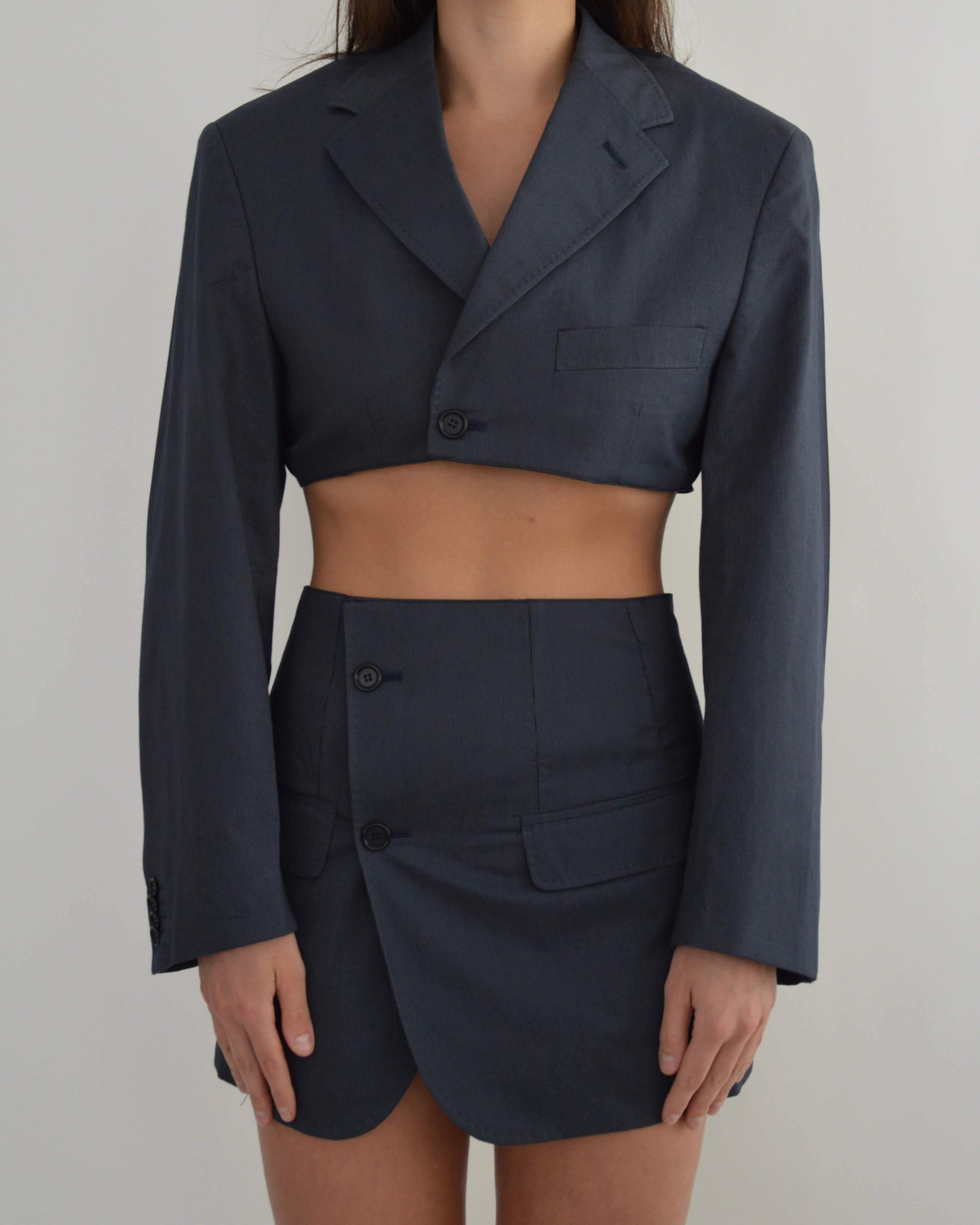 Blaset - Doublure fine marine (XXS/XS)