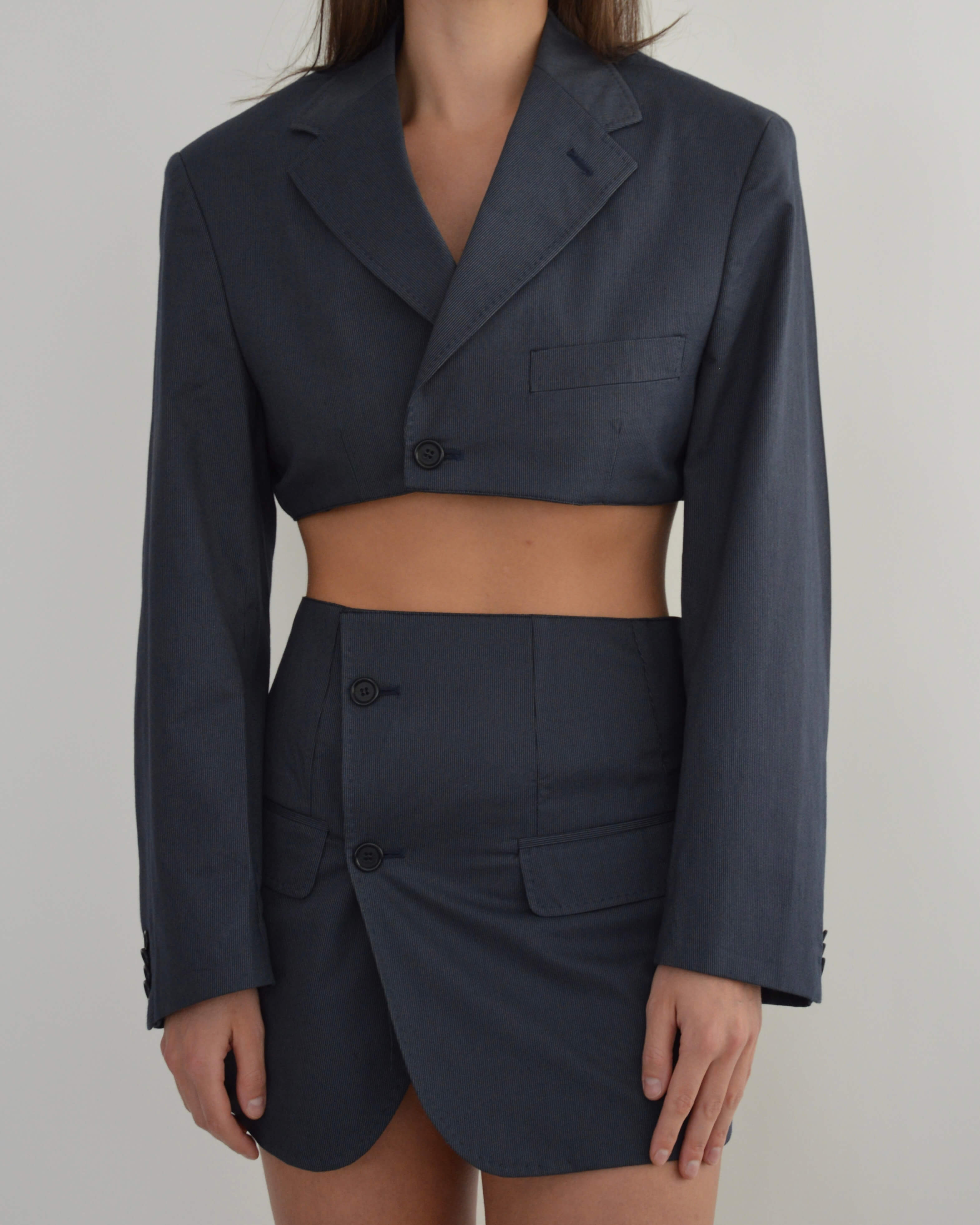 Blaset - Doublure fine marine (XXS/XS)