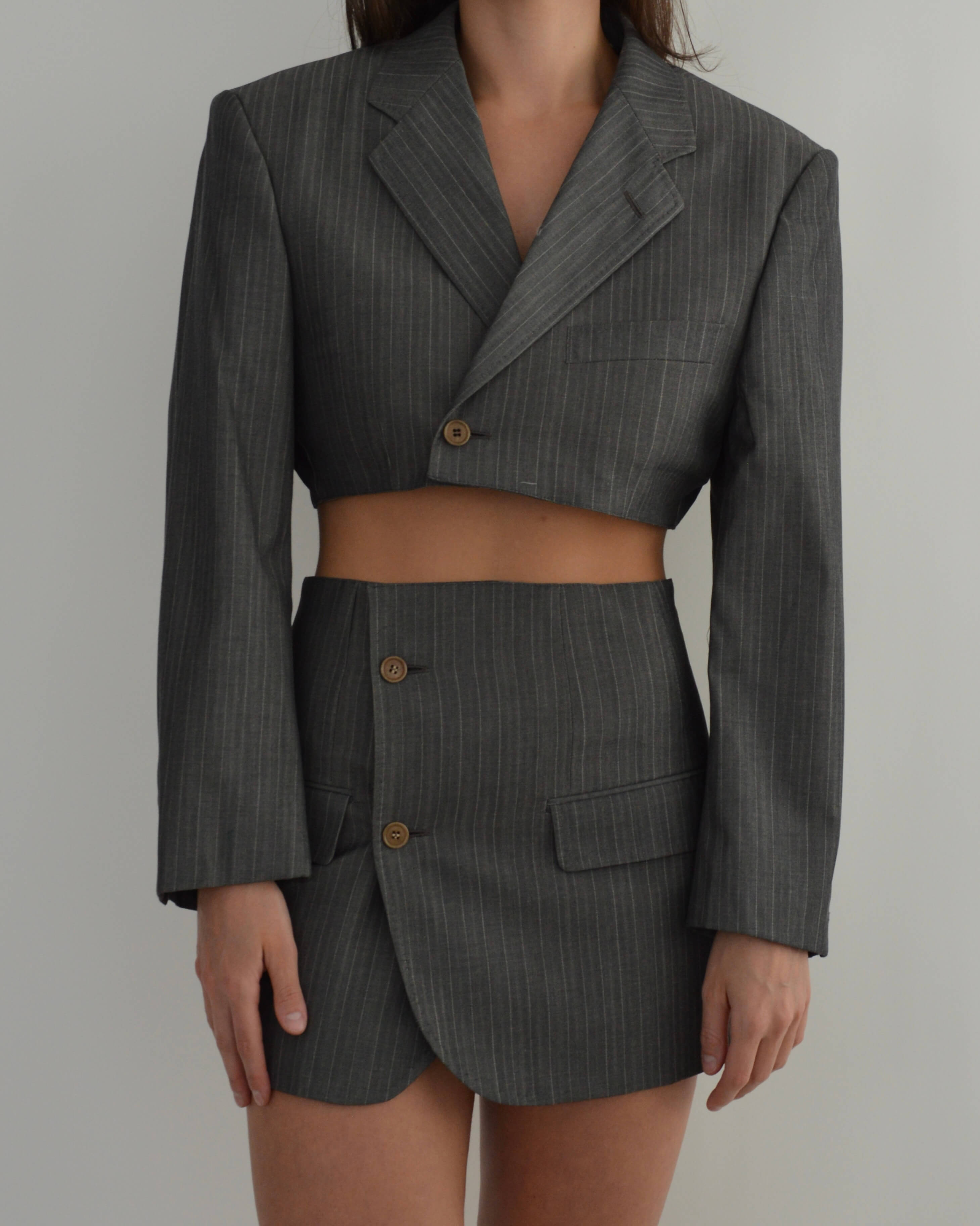 Blaset - Gris rayado (XS/S)