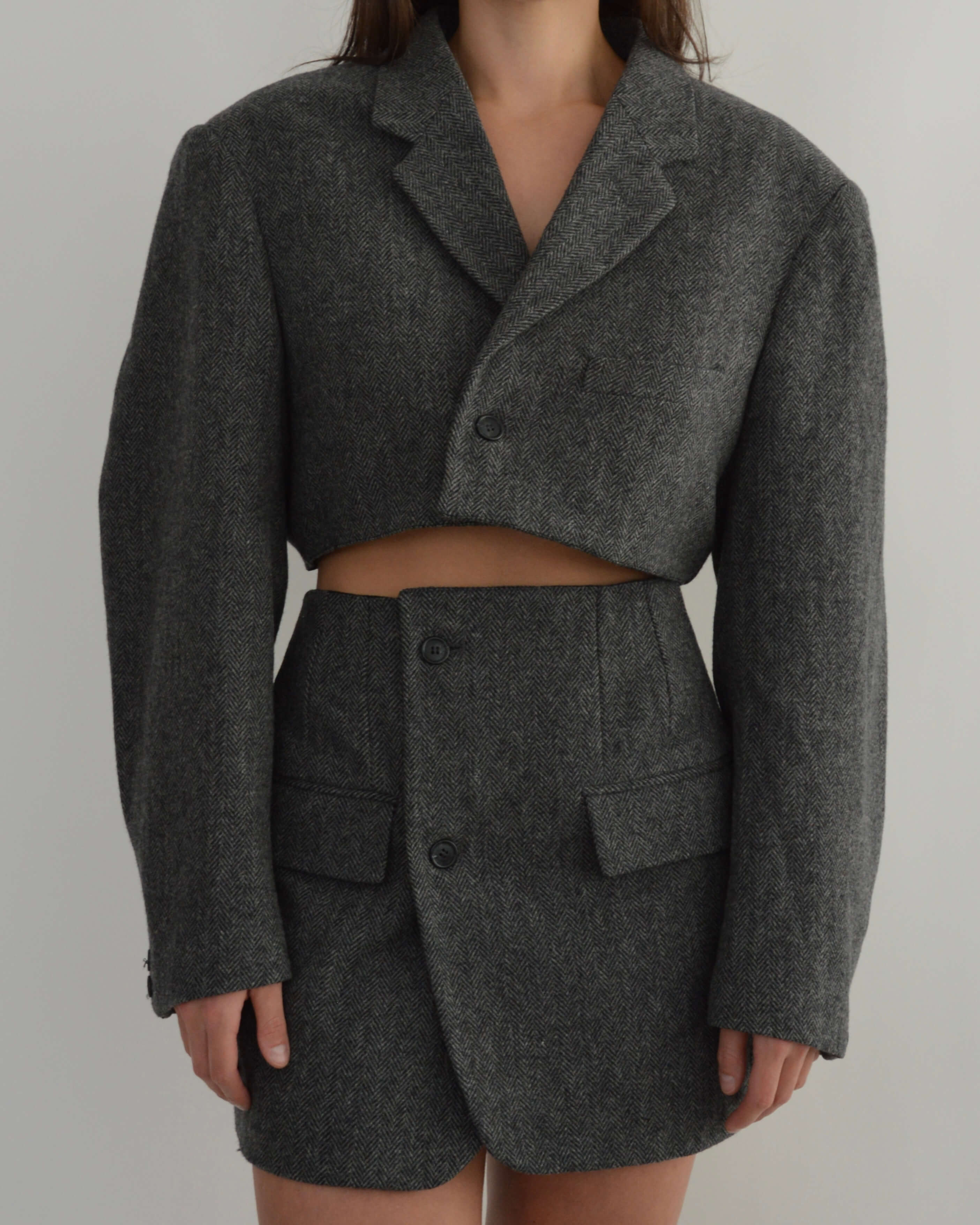 Blaset - Gris texturé (M/L)