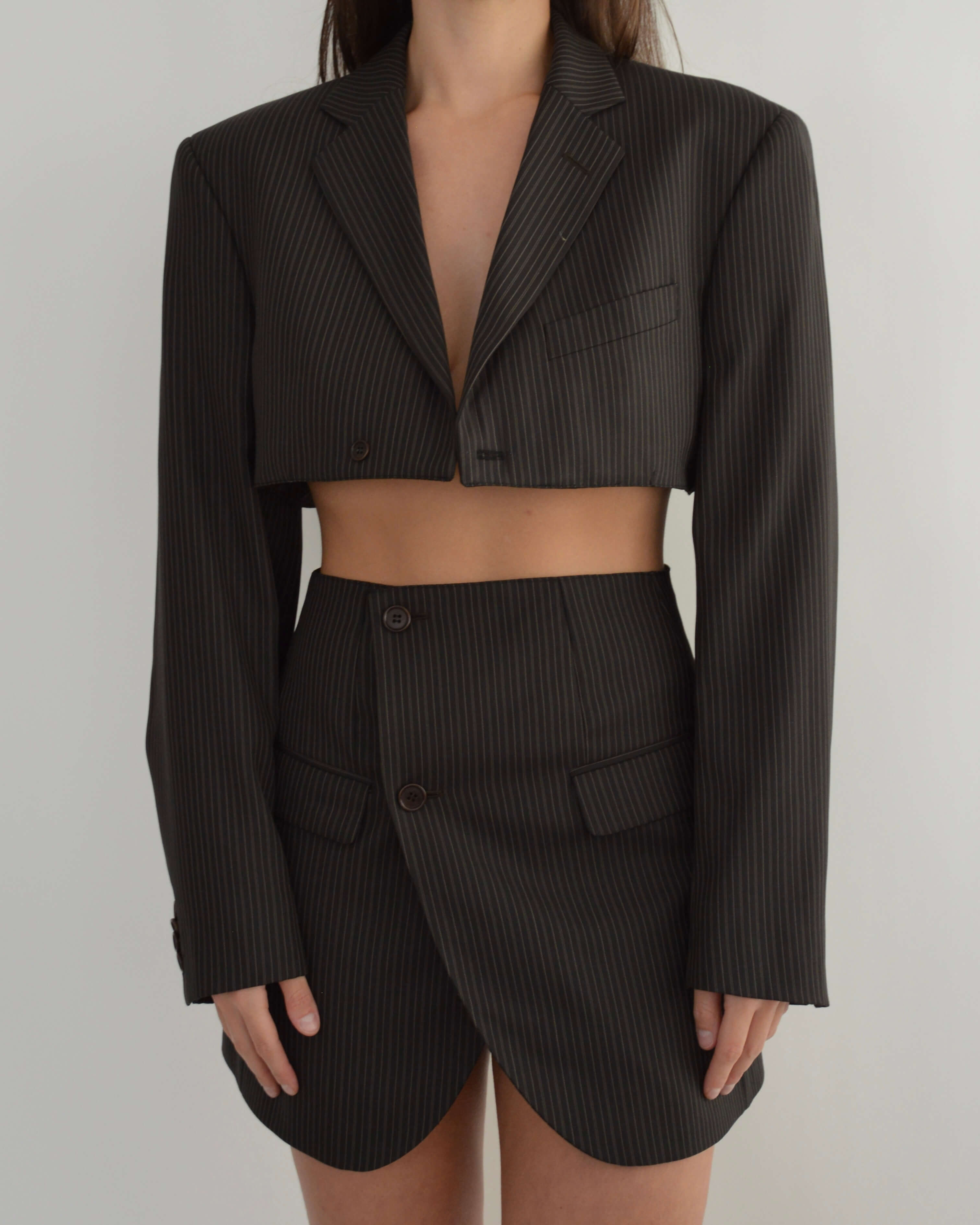 Blaset & Trousers - 90s Brown Perfection (S/M)