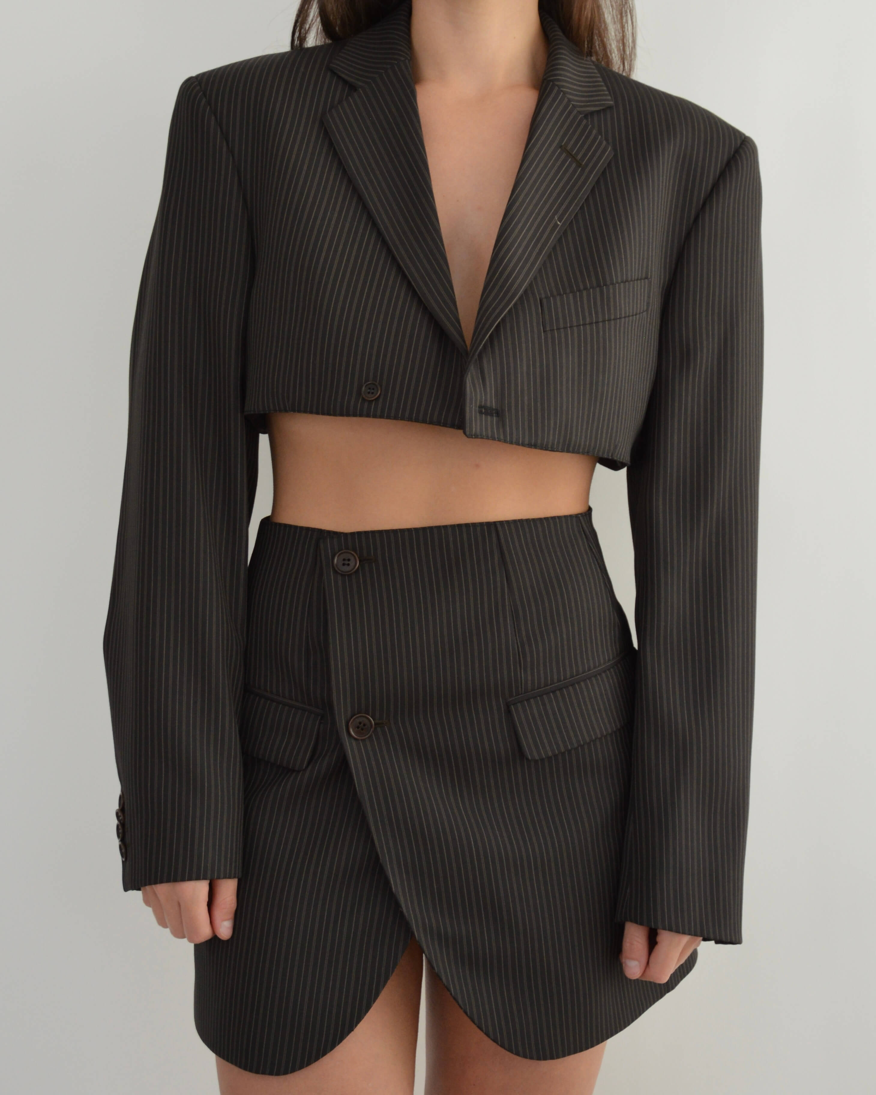 Blaset & Trousers - 90s Brown Perfection (S/M)