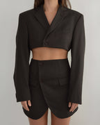 Blaset & Trousers - 90s Brown Perfection (S/M)