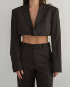 Blaset & Trousers - 90s Brown Perfection (S/M)