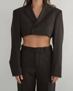 Blaset & Trousers - 90s Brown Perfection (S/M)