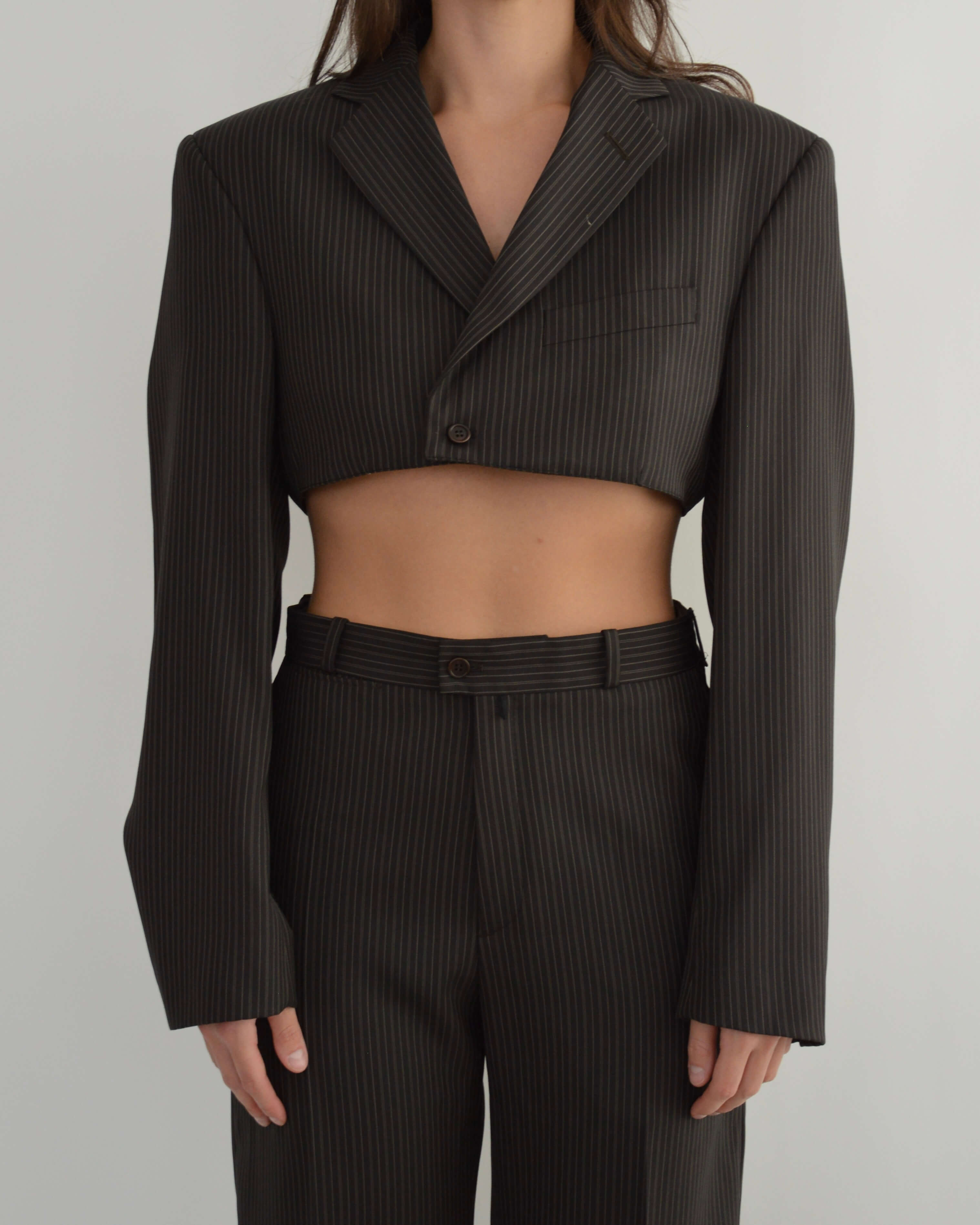 Blaset & Trousers - 90s Brown Perfection (S/M)