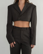 Blaset & Trousers - 90s Brown Perfection (S/M)