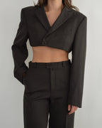 Blaset & Trousers - 90s Brown Perfection (S/M)