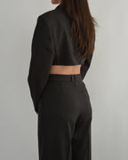 Blaset & Trousers - 90s Brown Perfection (S/M)