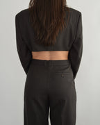 Blaset & Trousers - 90s Brown Perfection (S/M)
