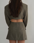 Blaset - Textured Green & Brown (XS/S)