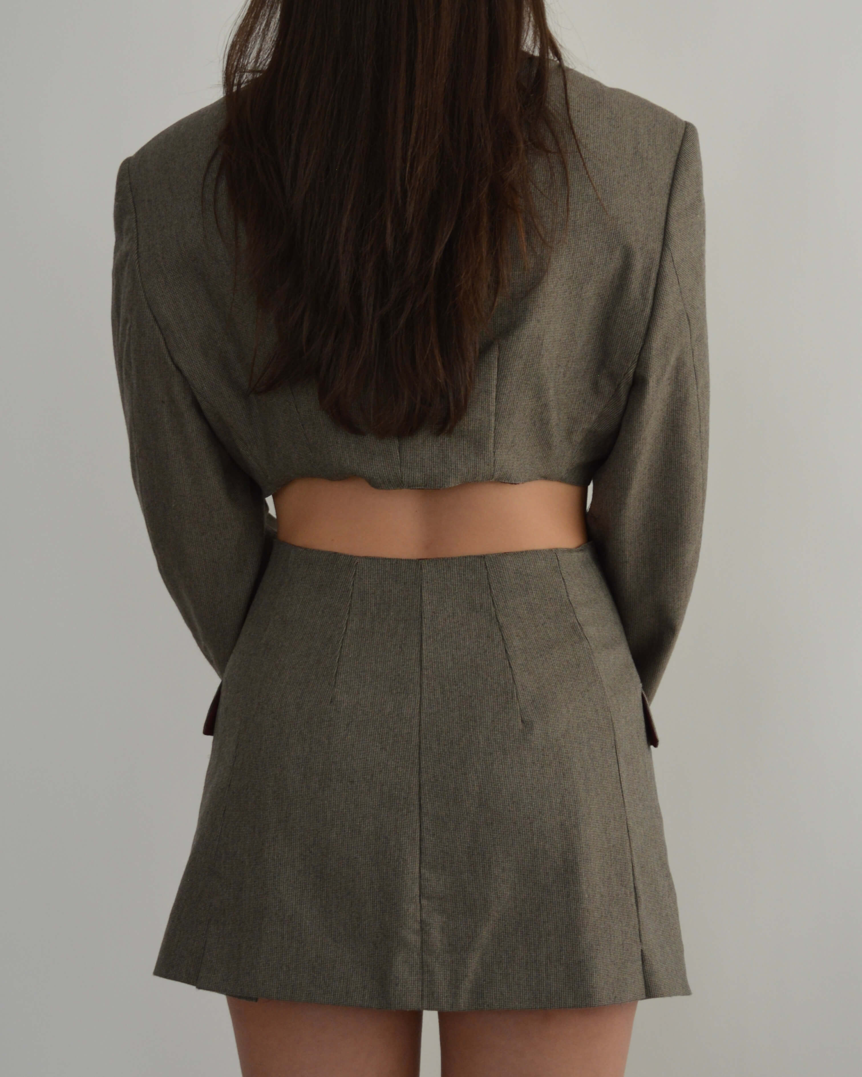 Blaset - Vert et marron texturé (XS/S)