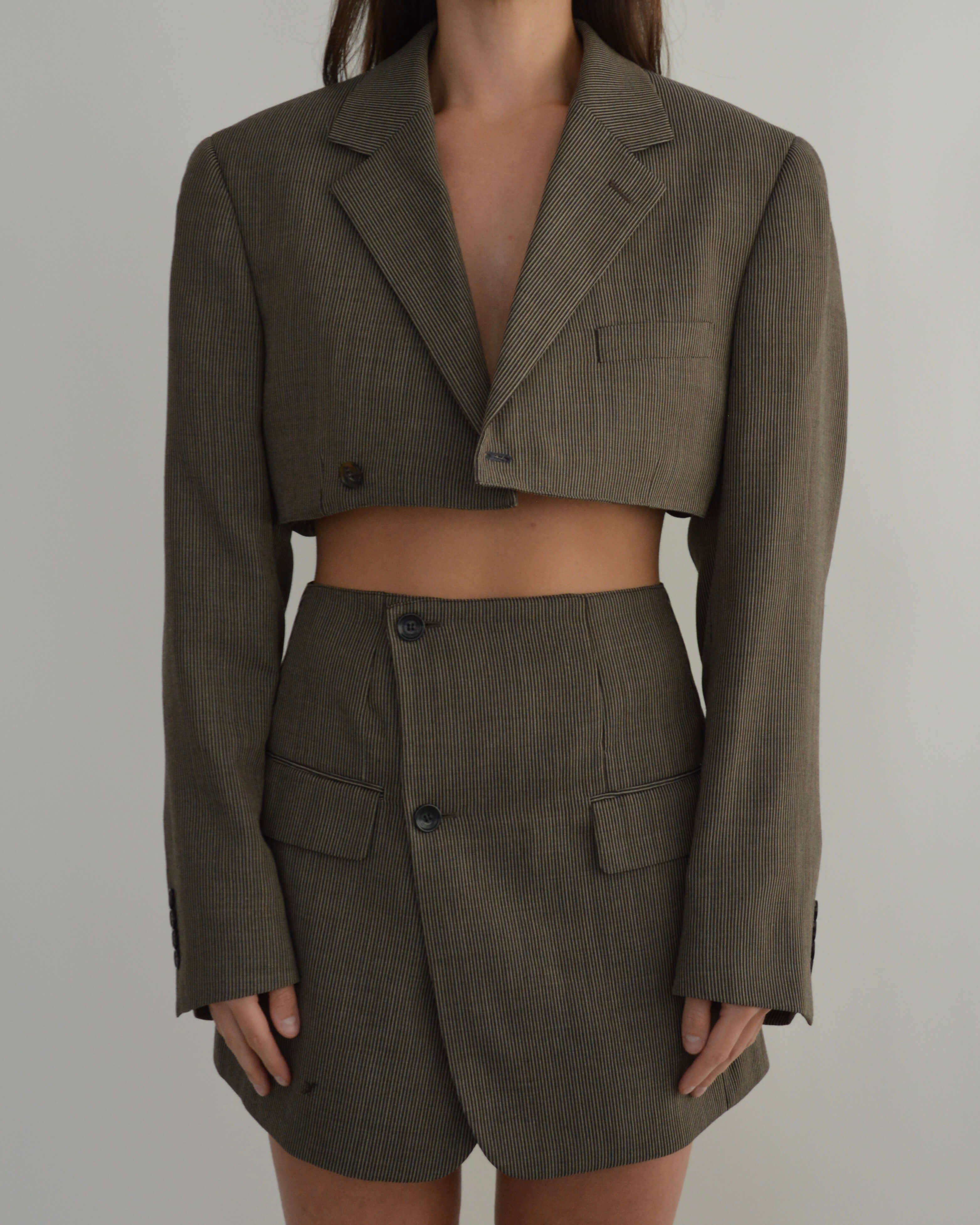 Blaset - Marron rayé parfait (S/M)