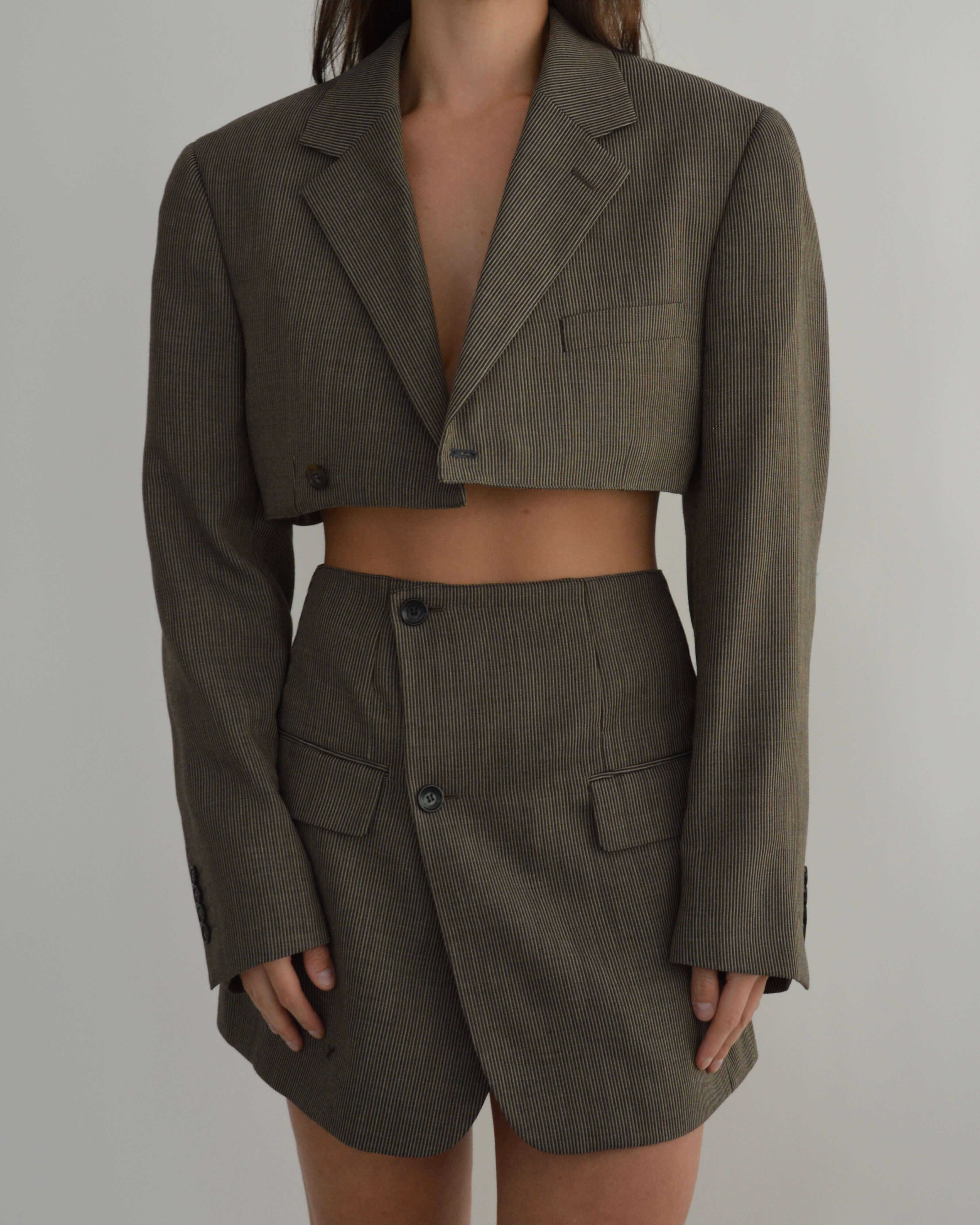 Blaset - Marron rayé parfait (S/M)