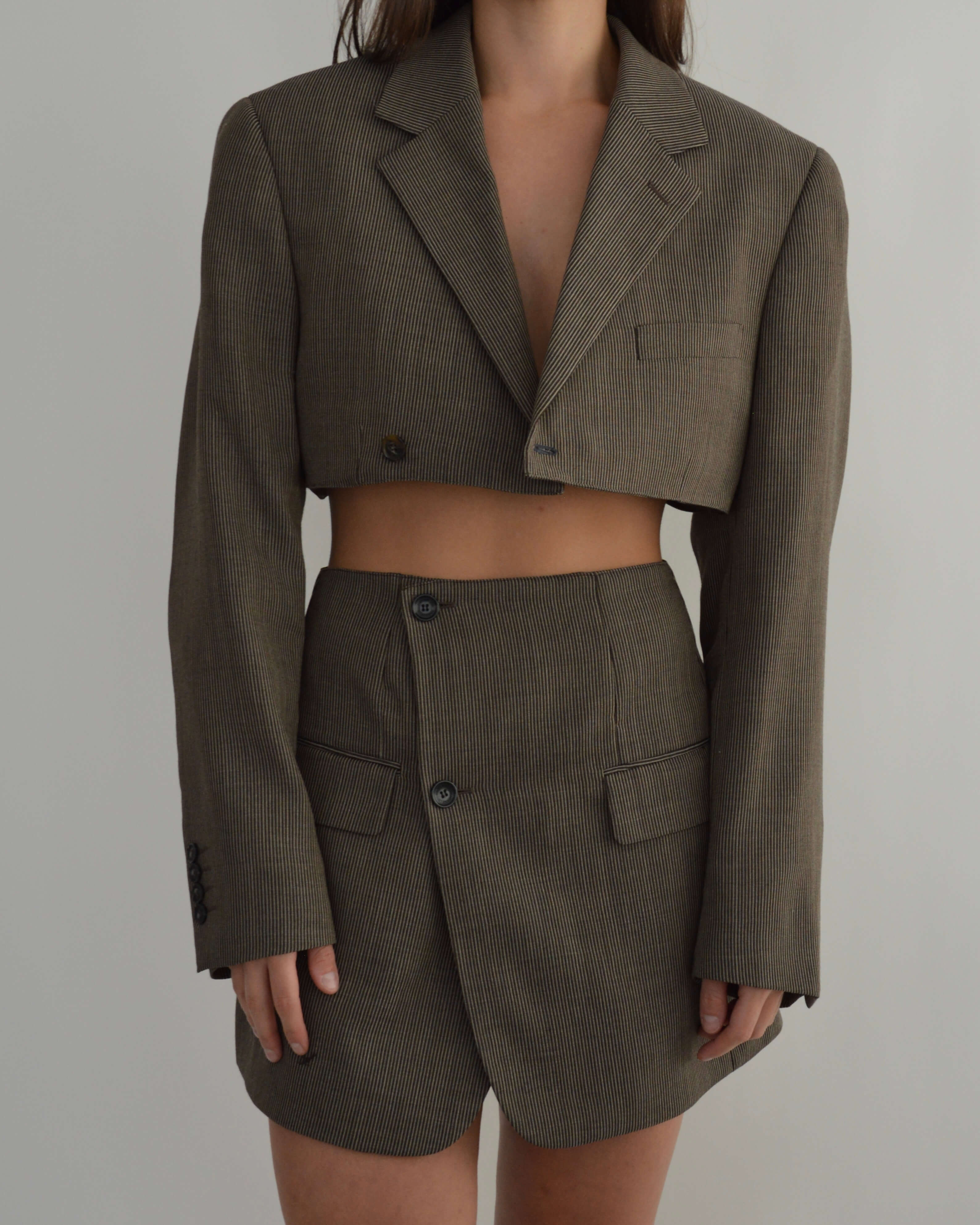 Blaset - Marron rayé parfait (S/M)