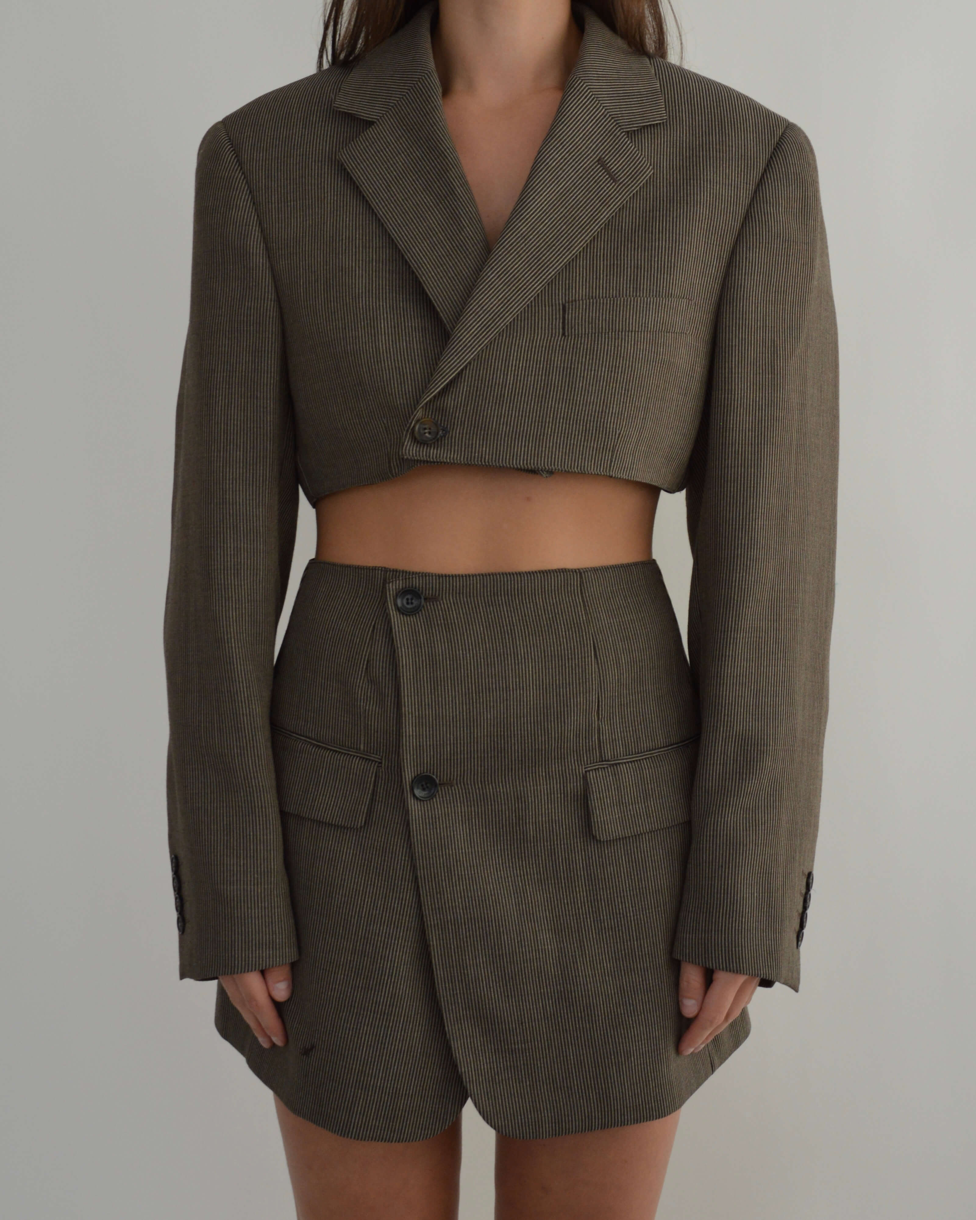 Blaset - Marron rayé parfait (S/M)