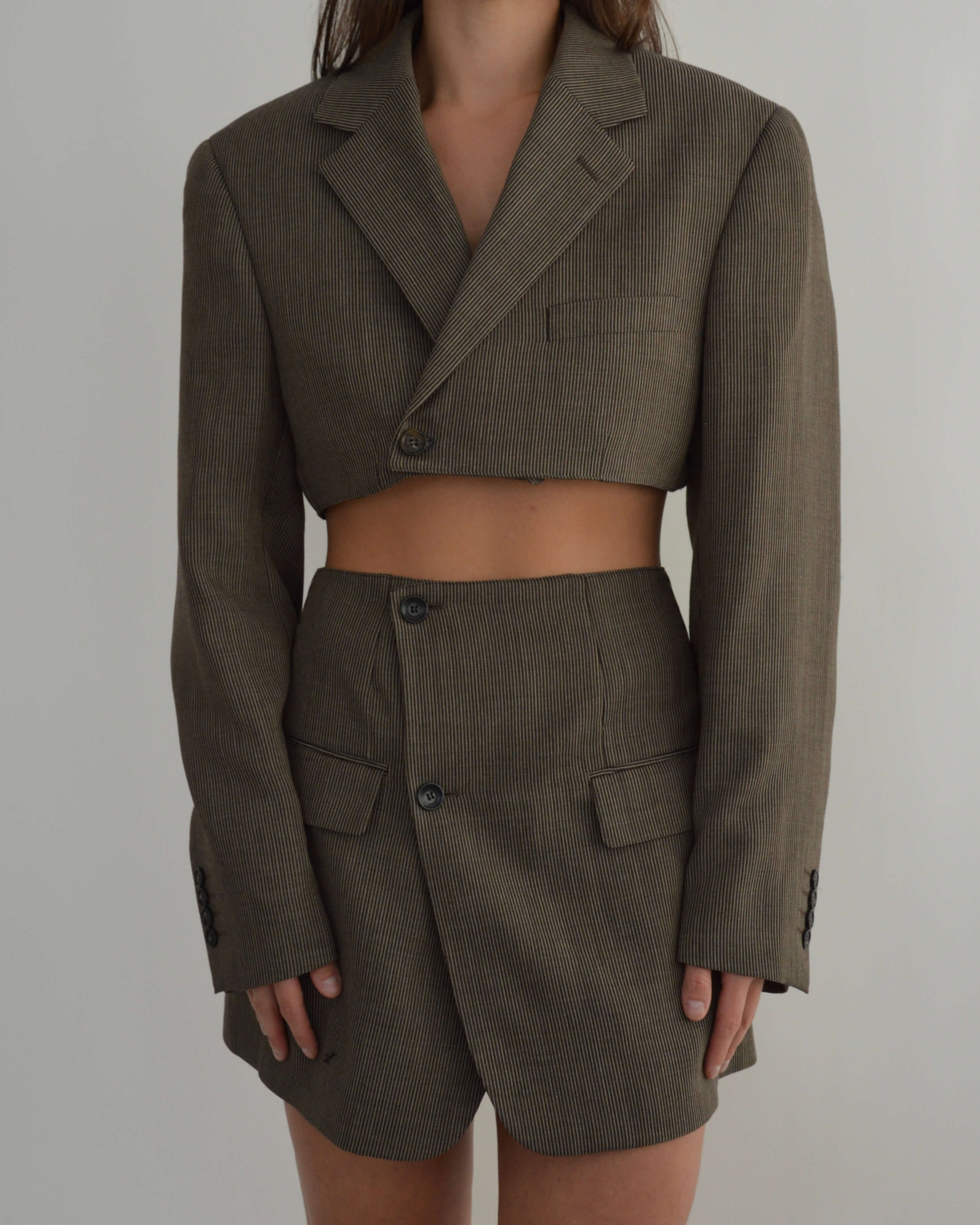 Blaset - Marron rayé parfait (S/M)