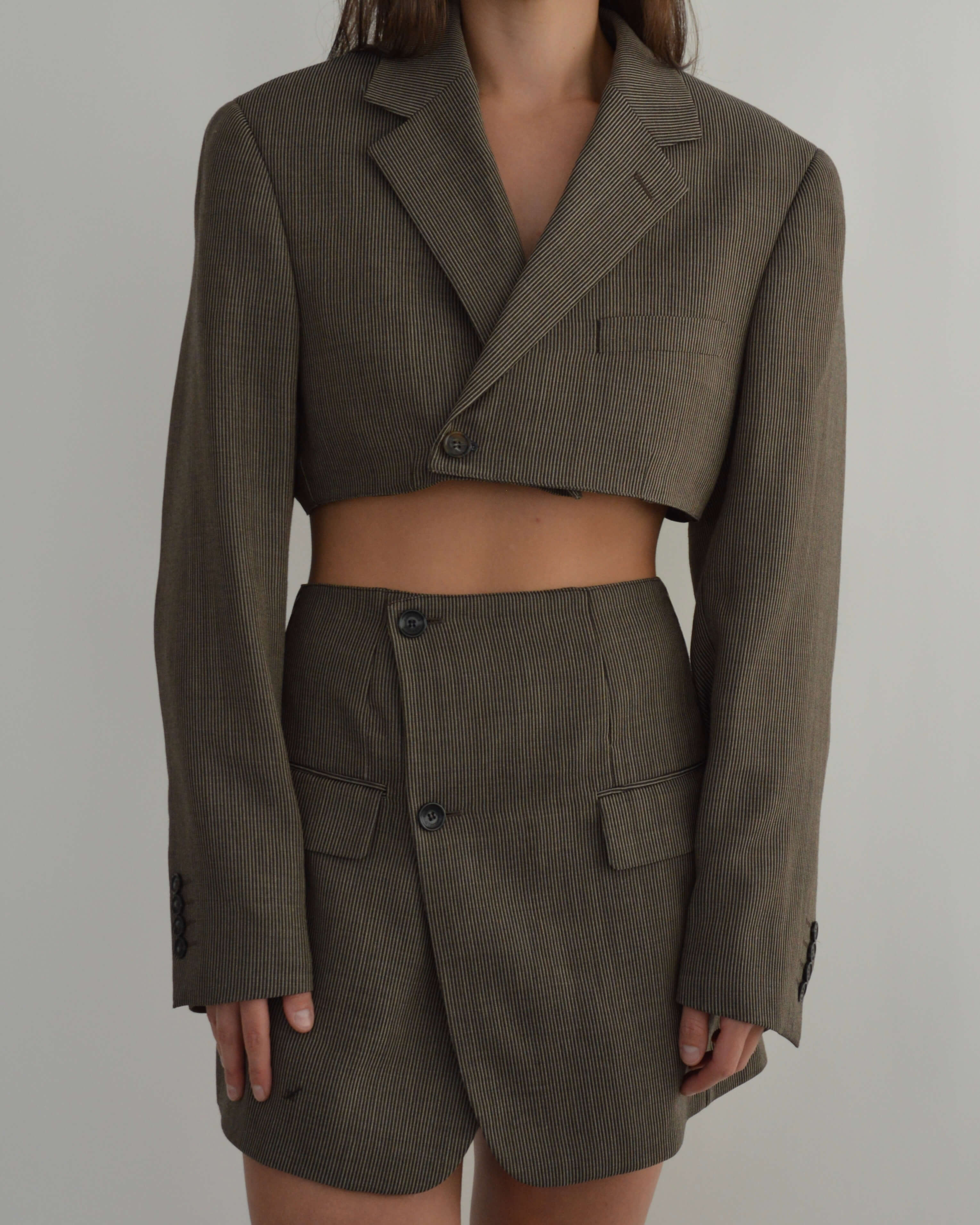 Blaset - Marron rayé parfait (S/M)