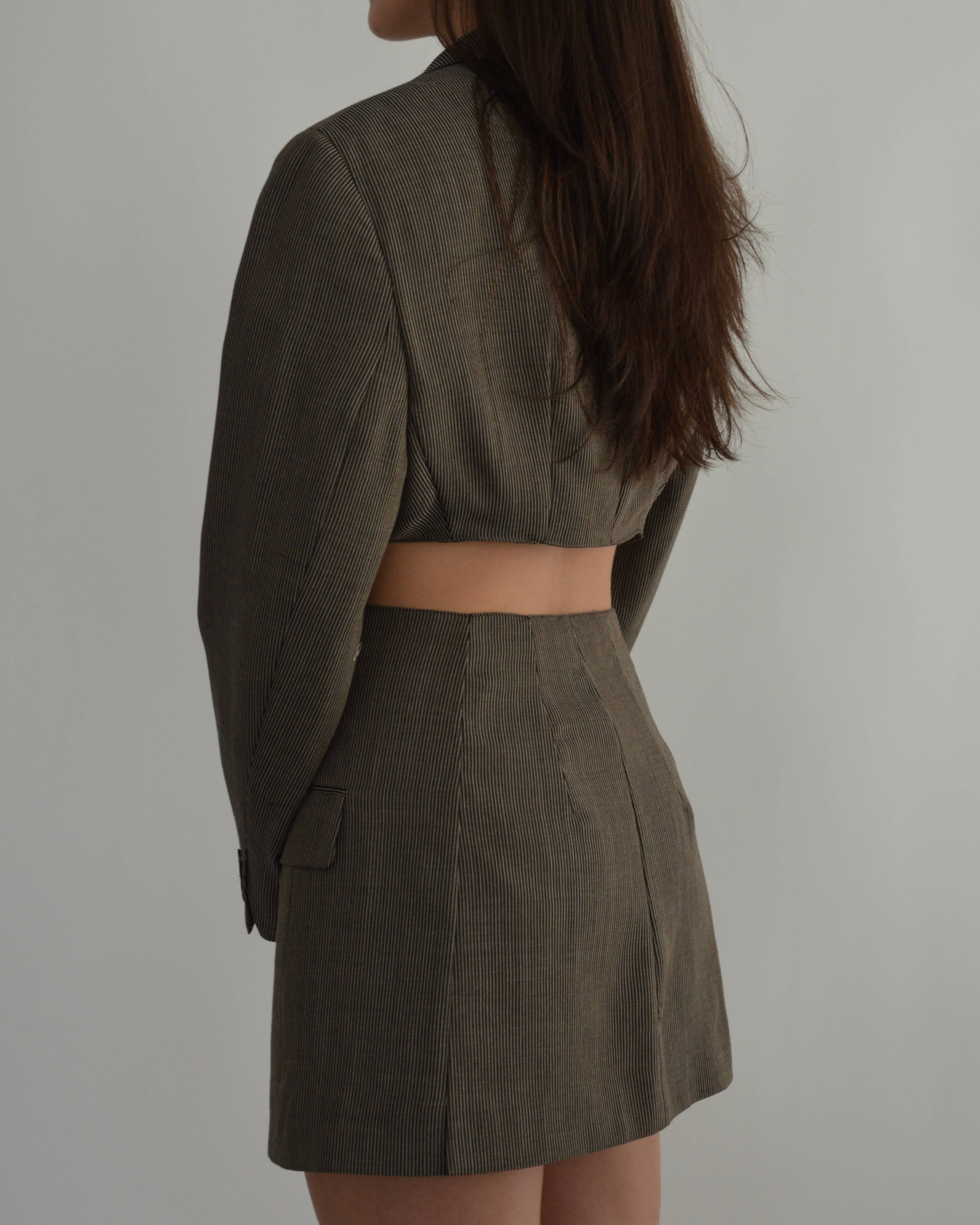 Blaset - Marron rayé parfait (S/M)