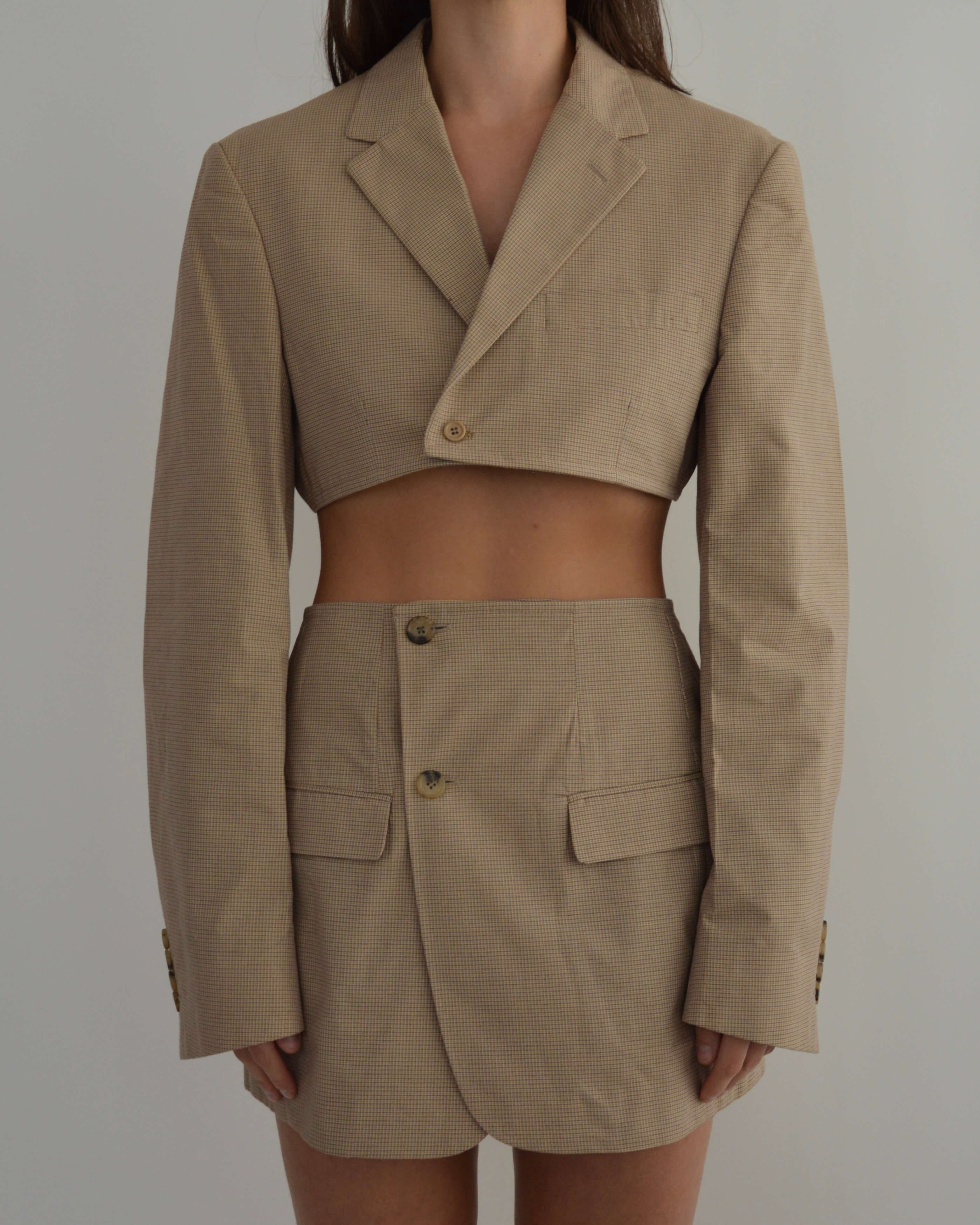 Blaset - Doublure fine beige (XS/S)