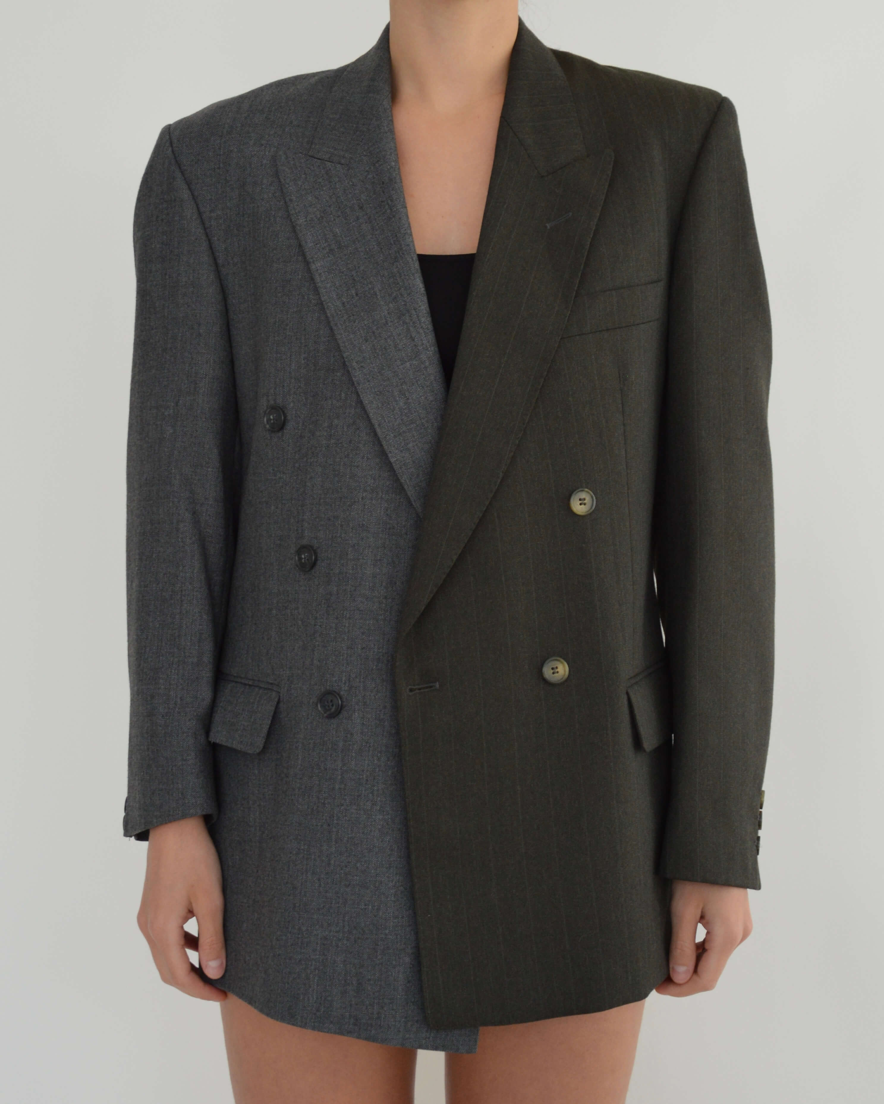 DUO Blazer - Double Breasted Contrast (S/L)