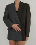 DUO Blazer - Double Breasted Contrast (S/L)