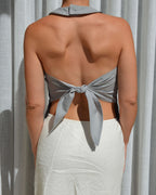 Halter Vest - Dark Gray Constrast (S/L)