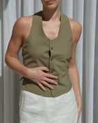 Halter Vest - Perfect Greenish (XS/L)