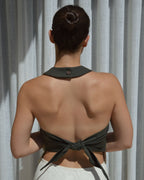 Halter Vest - Perfect Greenish (XS/L)